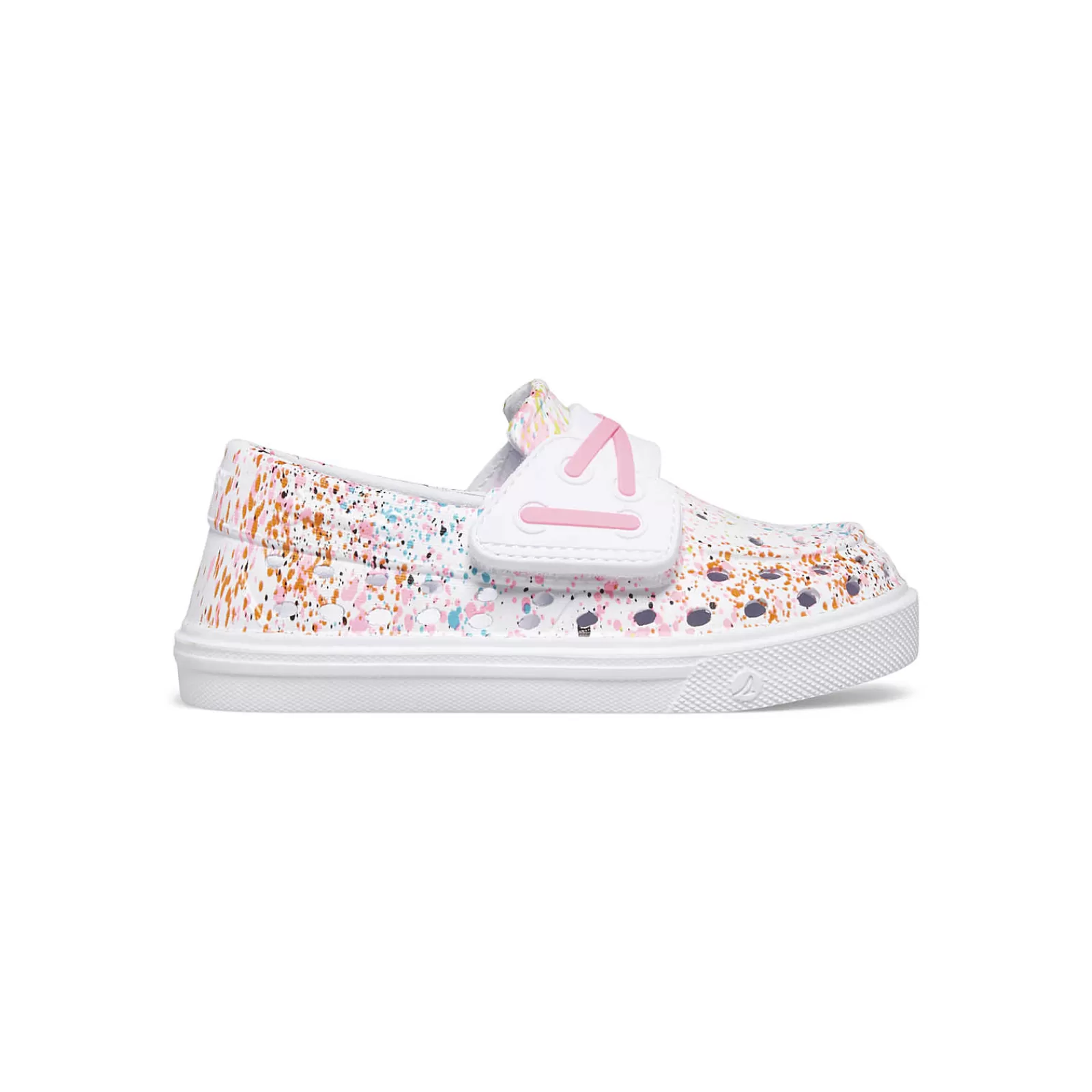 Sperry Big Kid's Bahama Float Boat Junior White/Multi Fashion