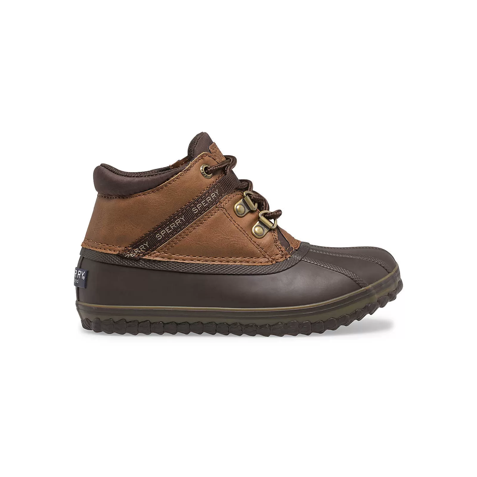 Sperry Big Kid's Bowline Storm Boot Tan/Brown Outlet