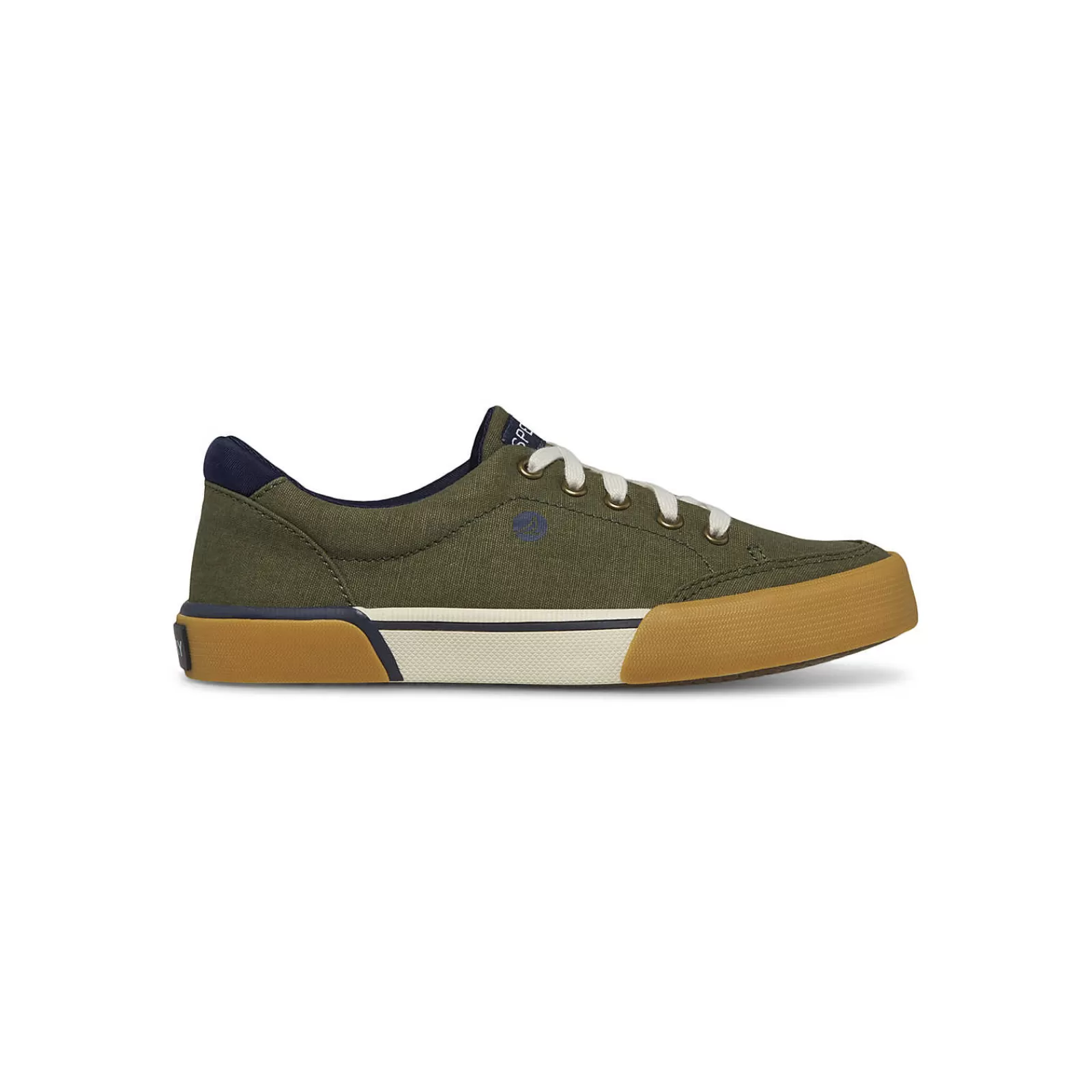 Sperry Big Kid's Harbor Tide Washable Sneaker Olive Online