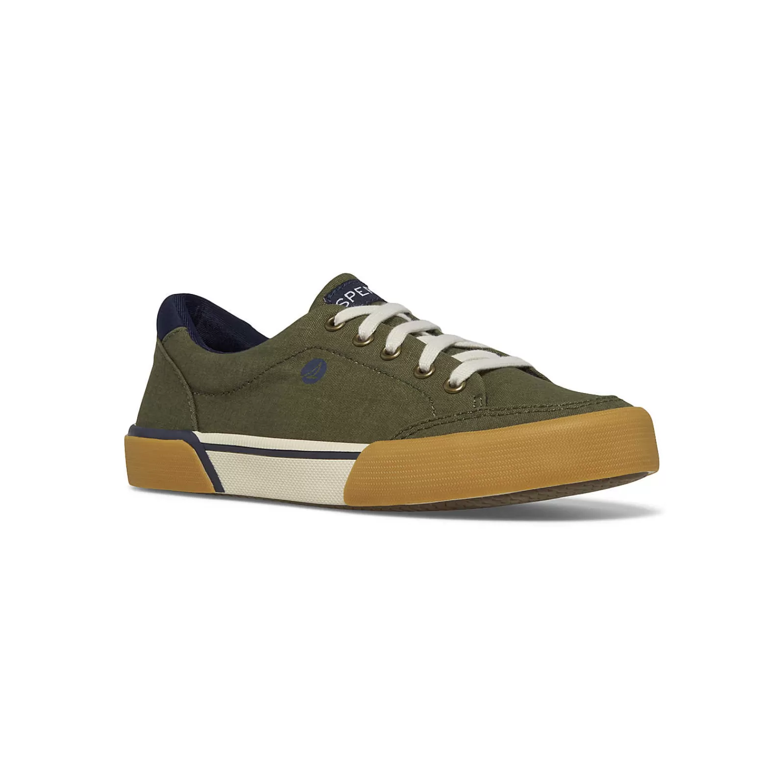 Sperry Big Kid's Harbor Tide Washable Sneaker Olive Online