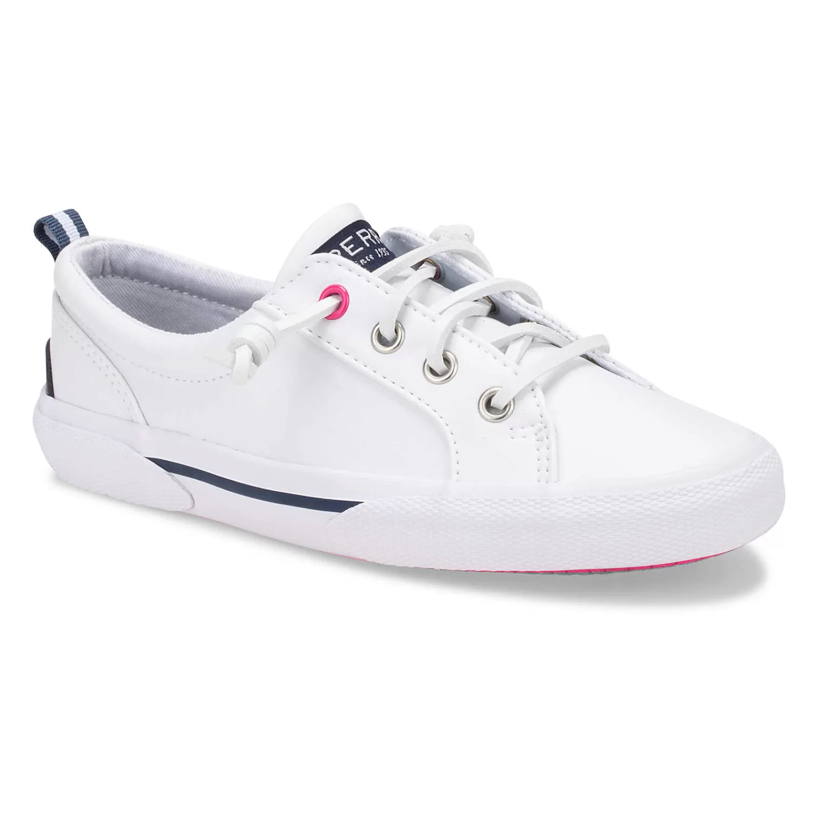 Sperry Big Kid's Pier Wave Sneaker White Best Sale