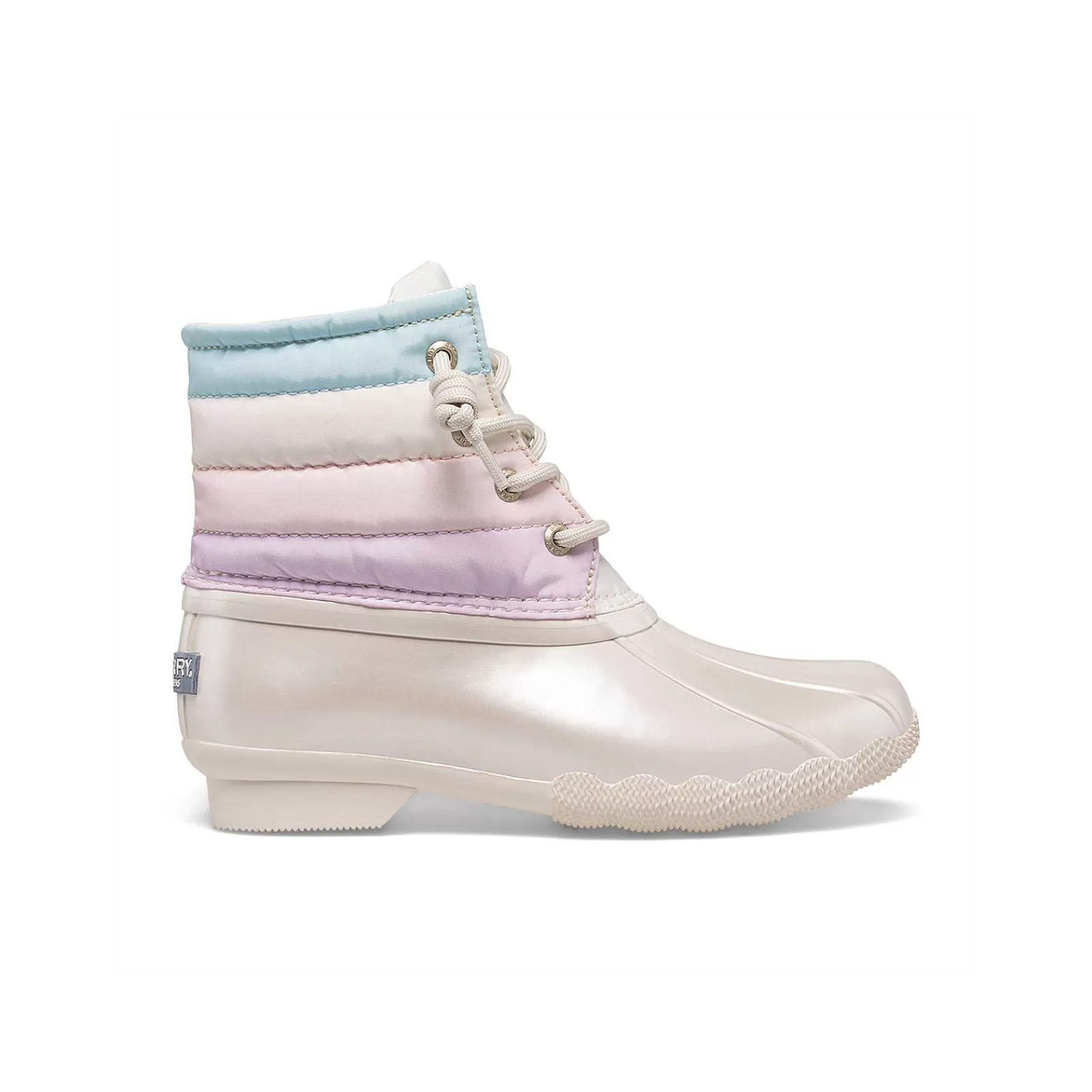 Sperry Big Kid's Saltwater Duck Boot Pastel Multi Store