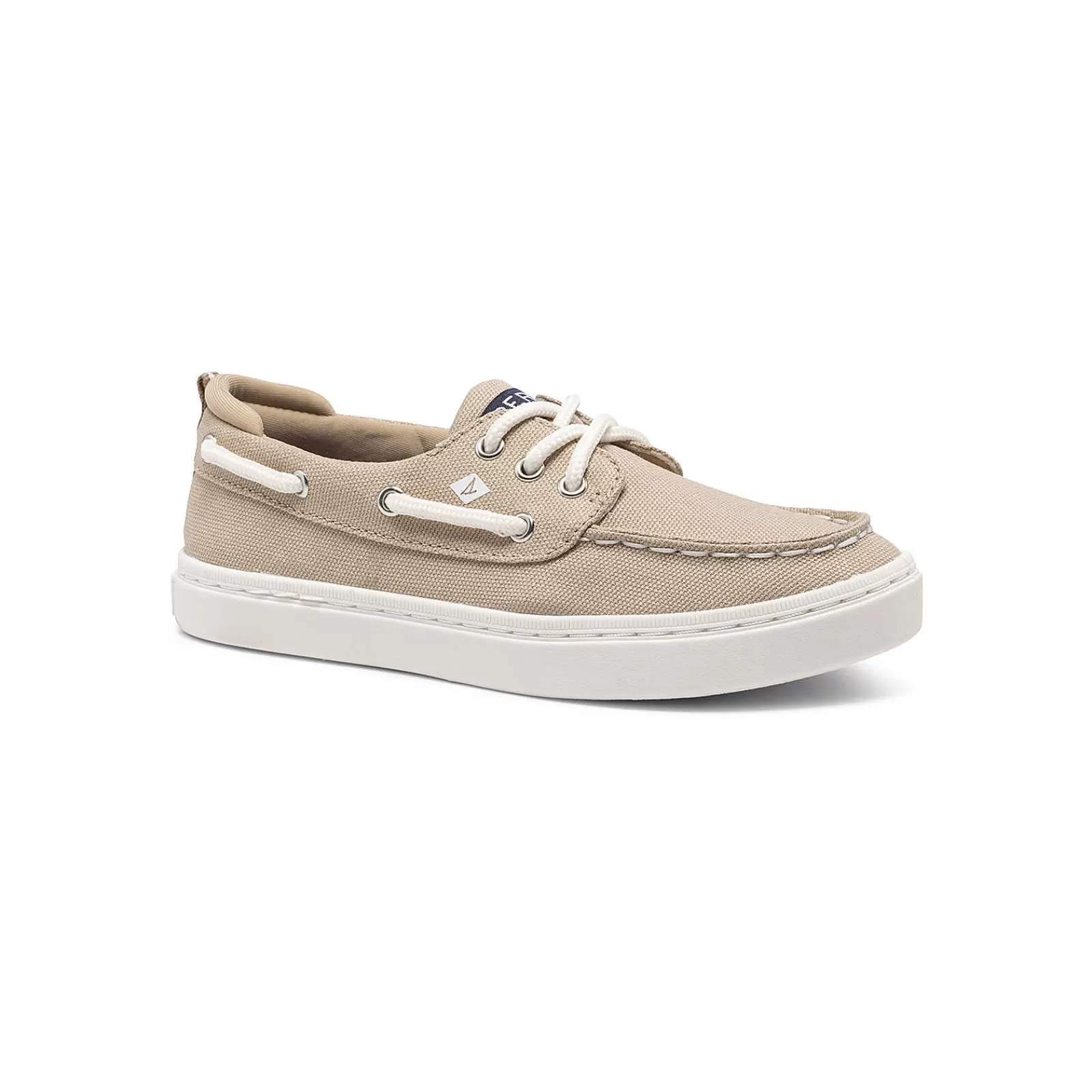 Sperry Big Kid's Sea Ketch Washable Sneaker Khaki Store