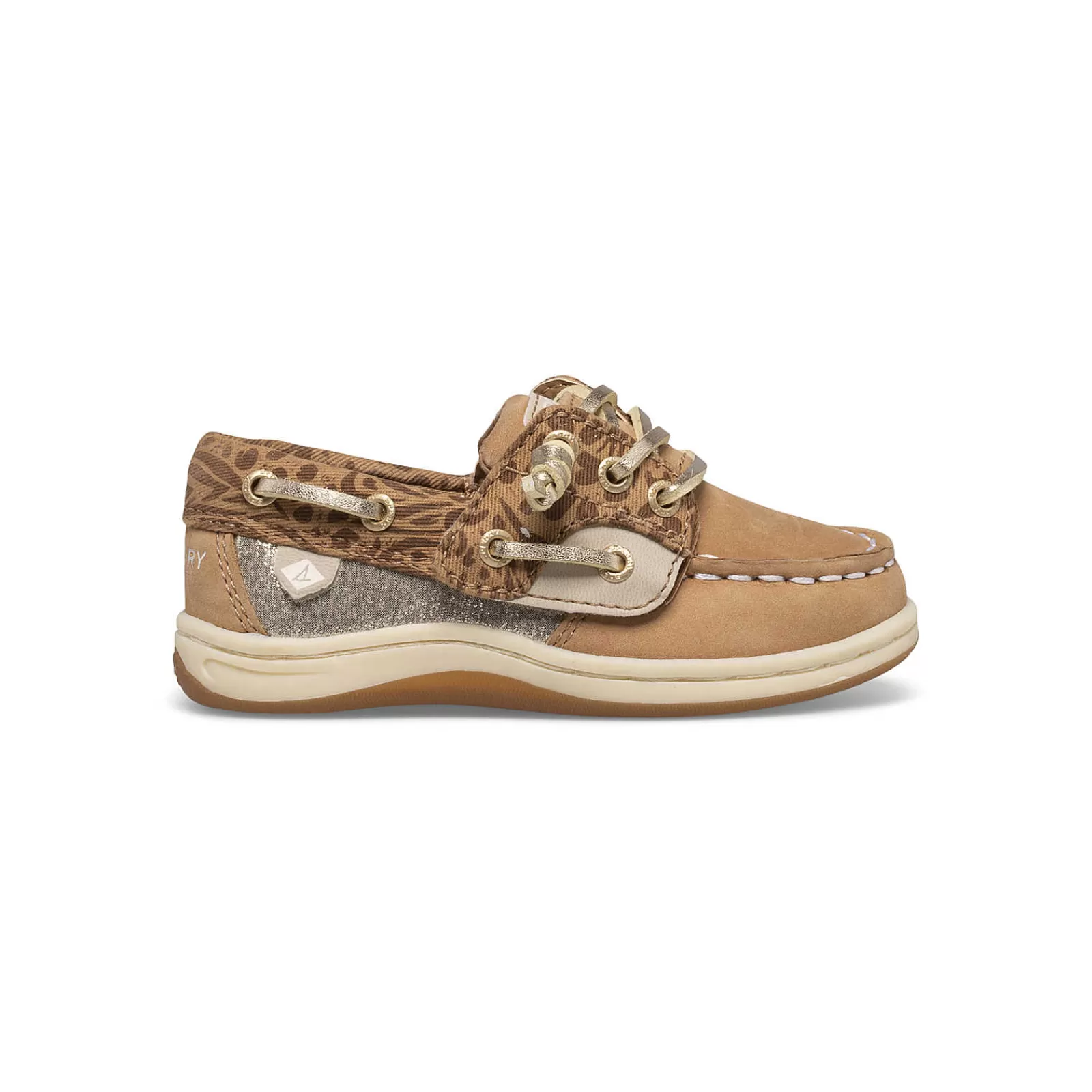 Sperry Big Kid's Songfish Junior Boat Shoe Champagne Cheap