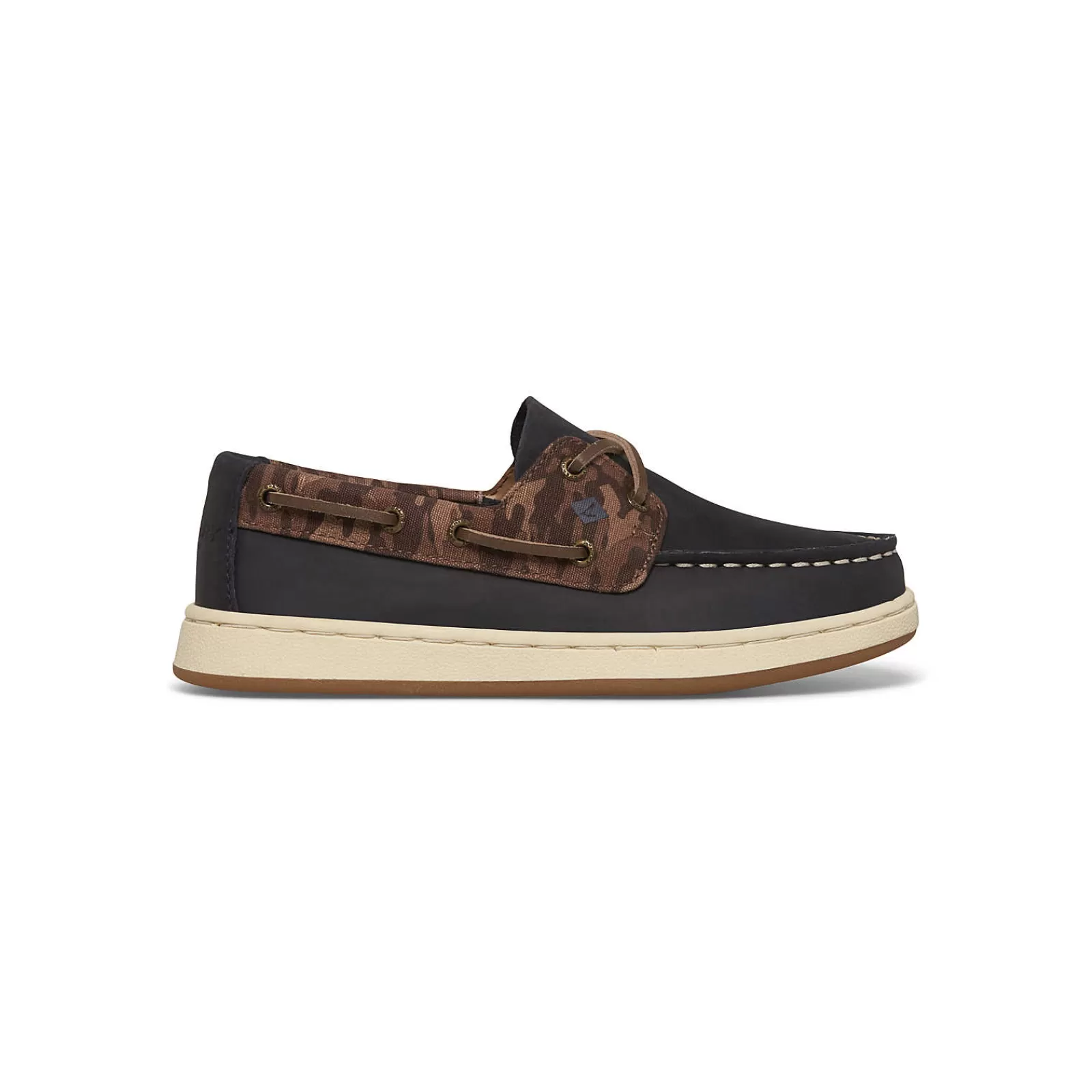 Sperry Big Kid's Cup II Boat Shoe Tan/Navy Hot