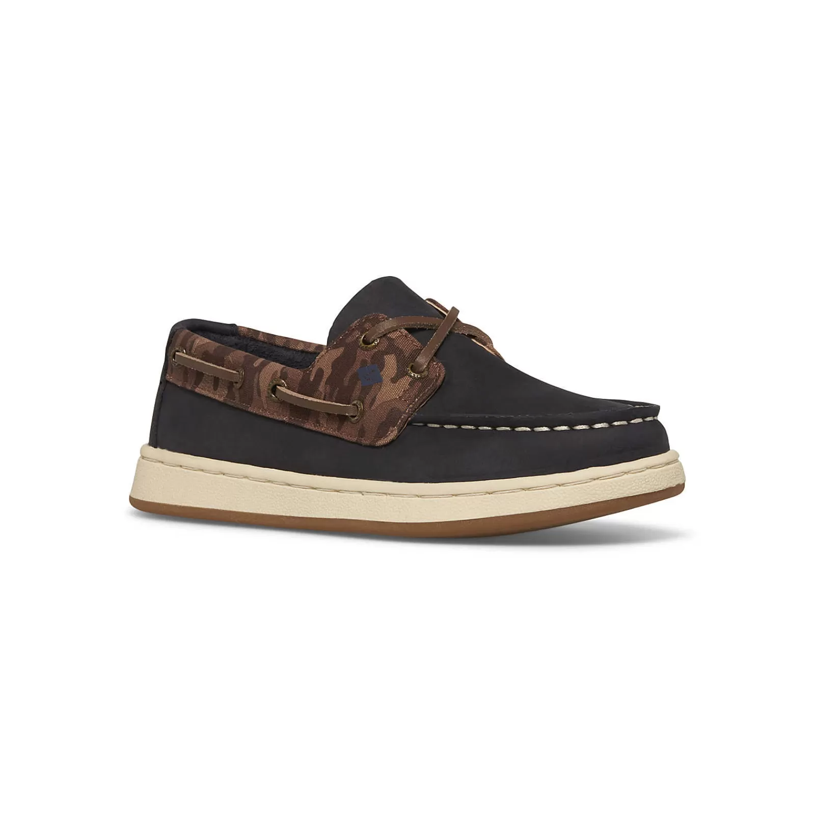 Sperry Big Kid's Cup II Boat Shoe Tan/Navy Hot