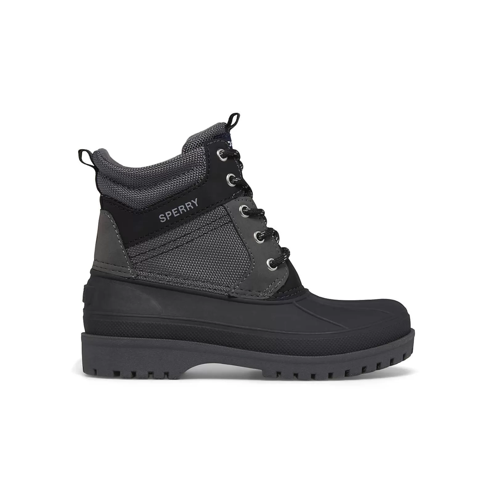 Sperry Big Kid's Storm Hopper Boot Black/Grey Sale