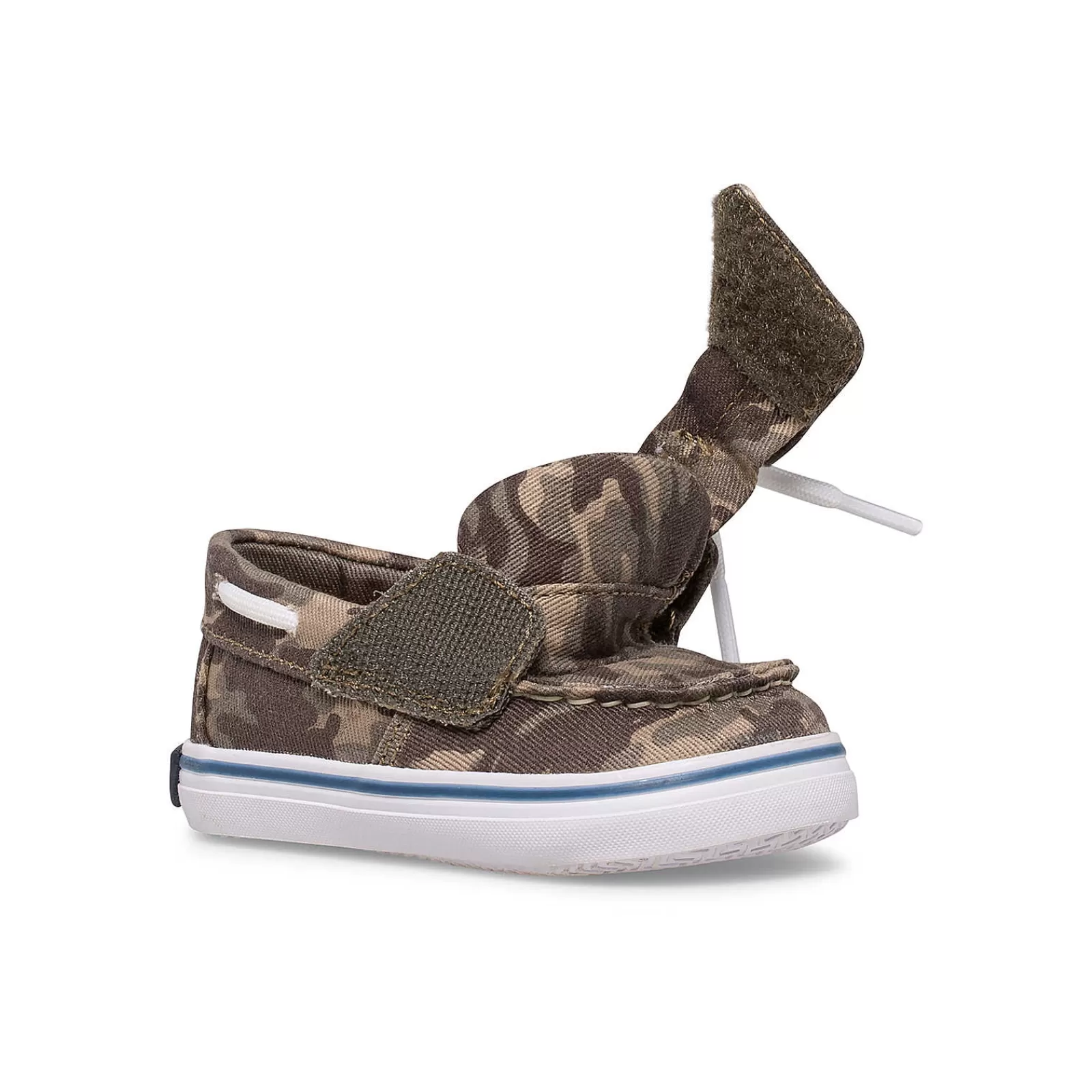 Sperry Little Kid's Intrepid Crib Junior Boat Shoe Camo Discount