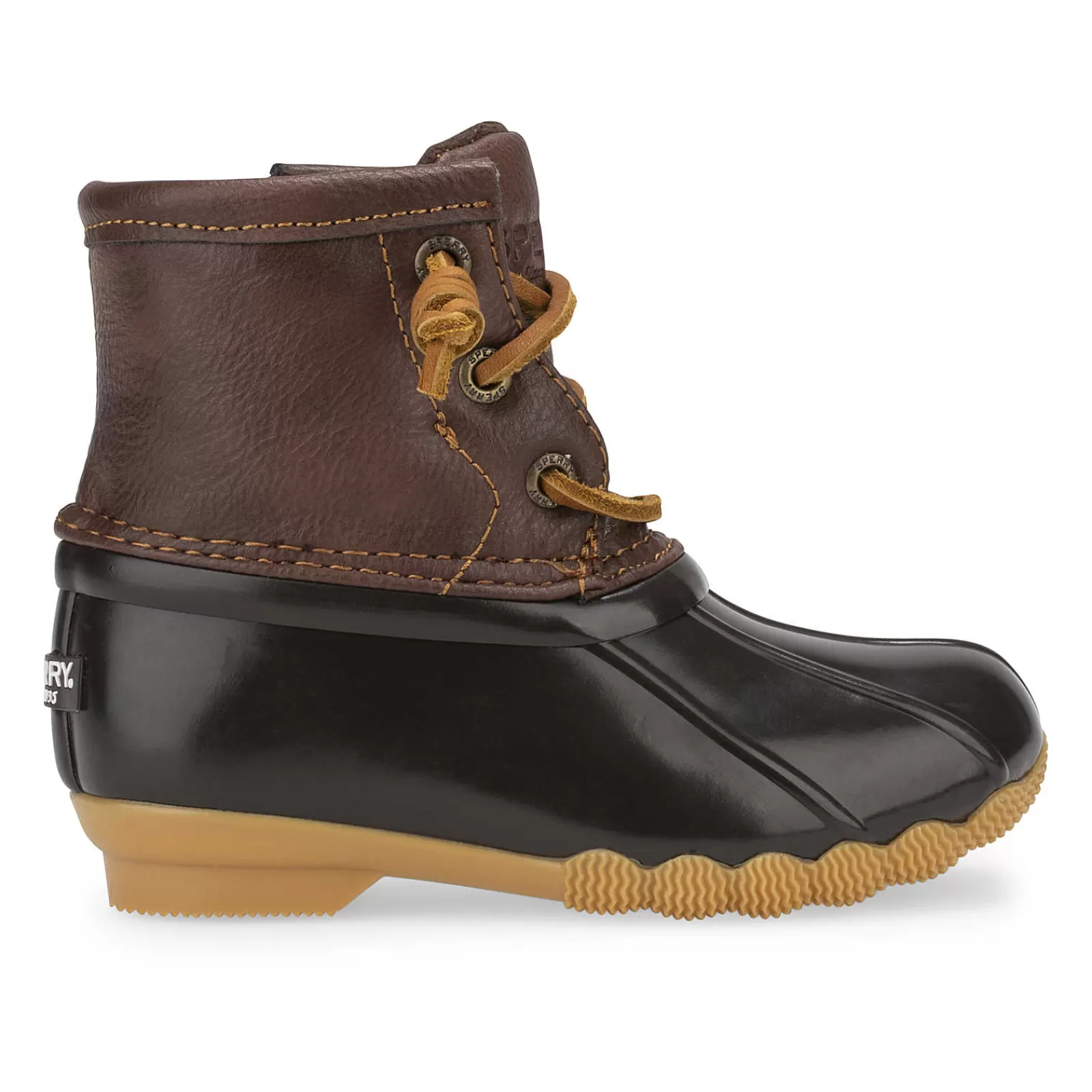 Sperry Little Kid's Saltwater Duck Boot Brown Outlet