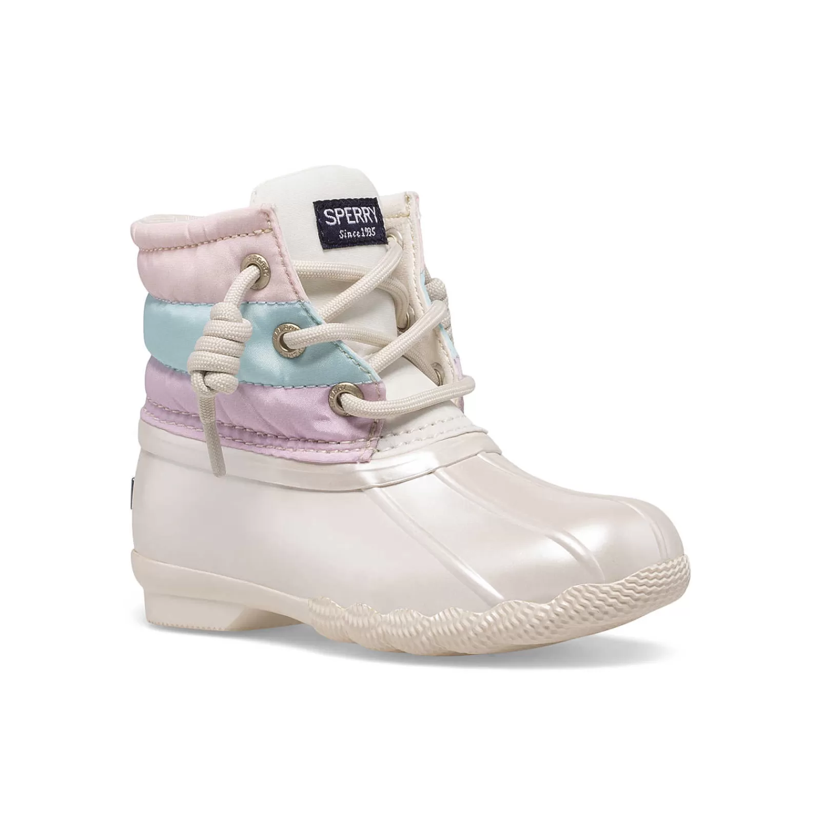 Sperry Little Kid's Saltwater Junior Duck Boot Pastel Multi Cheap