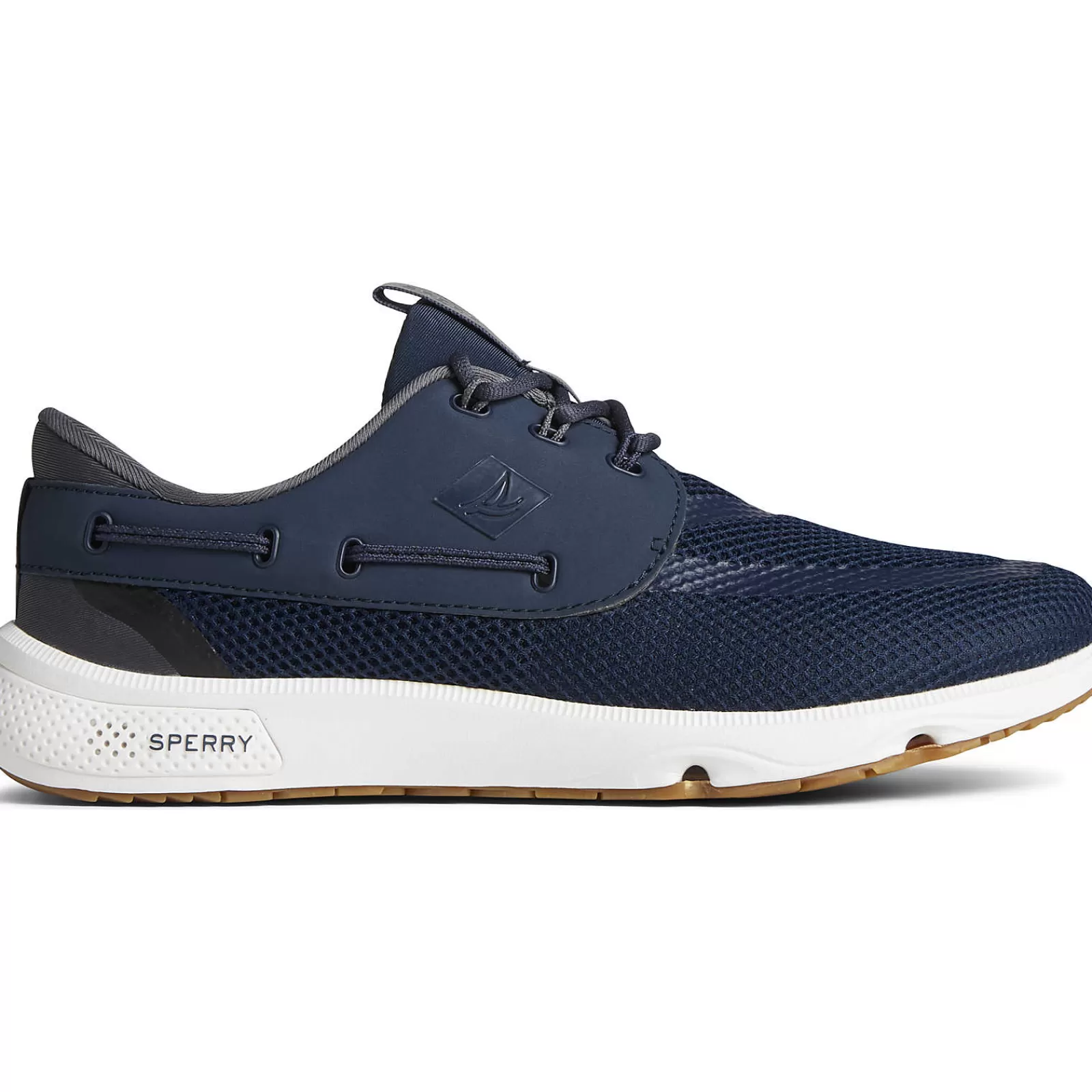 Sperry Men's 7 Seas 3-Eye Sneaker Navy Shop