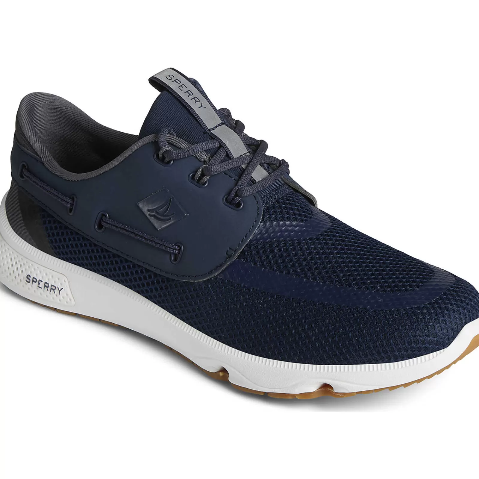 Sperry Men's 7 Seas 3-Eye Sneaker Navy Shop