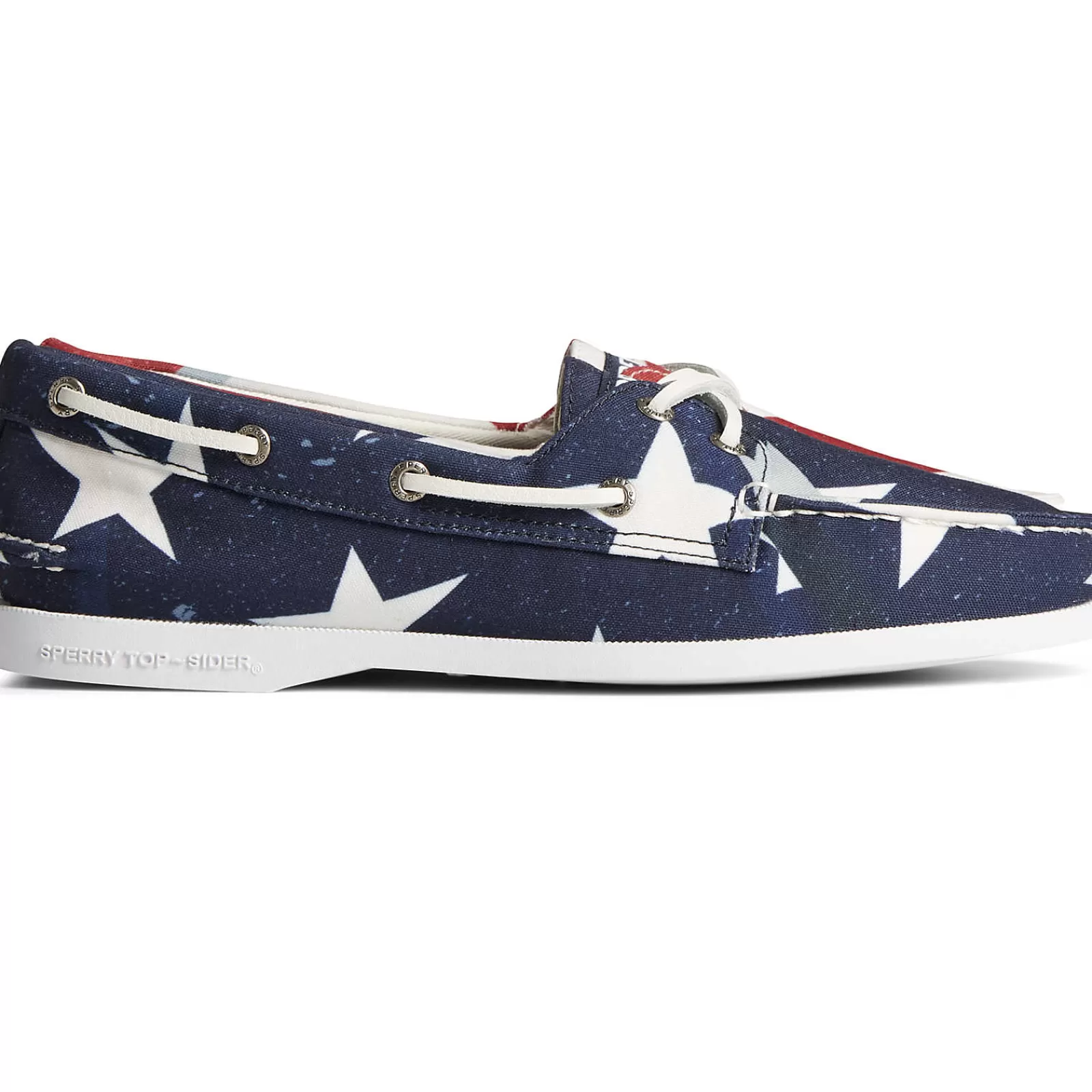 Sperry Men's Authentic Original™ Americana Boat Shoe Red/White/Blue Online