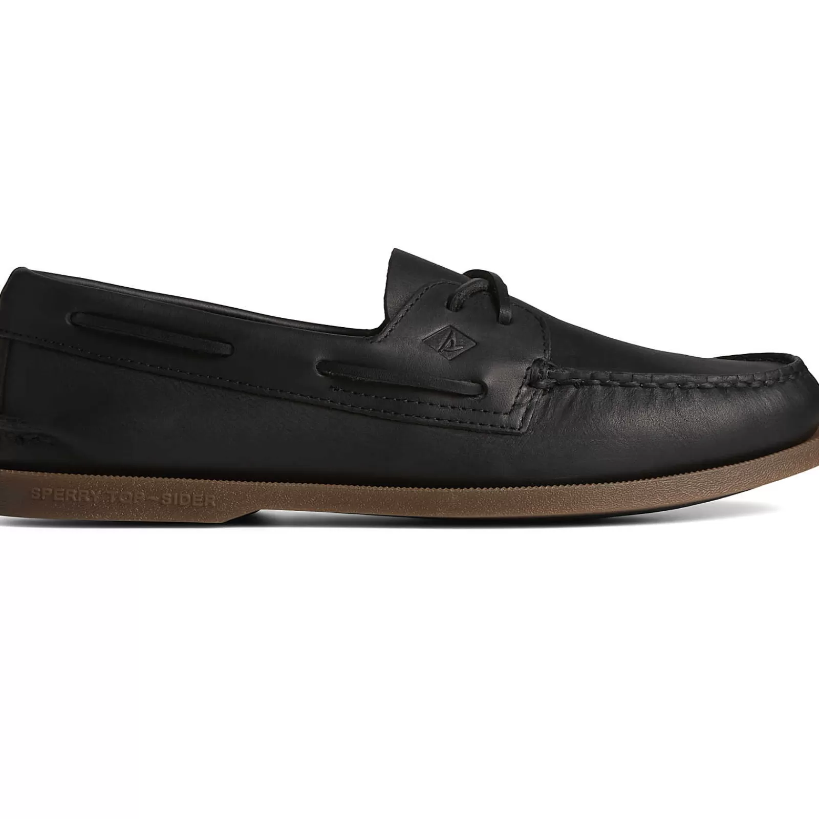 Sperry Men's Authentic Original™ Cross Lace Boat Shoe Black Best