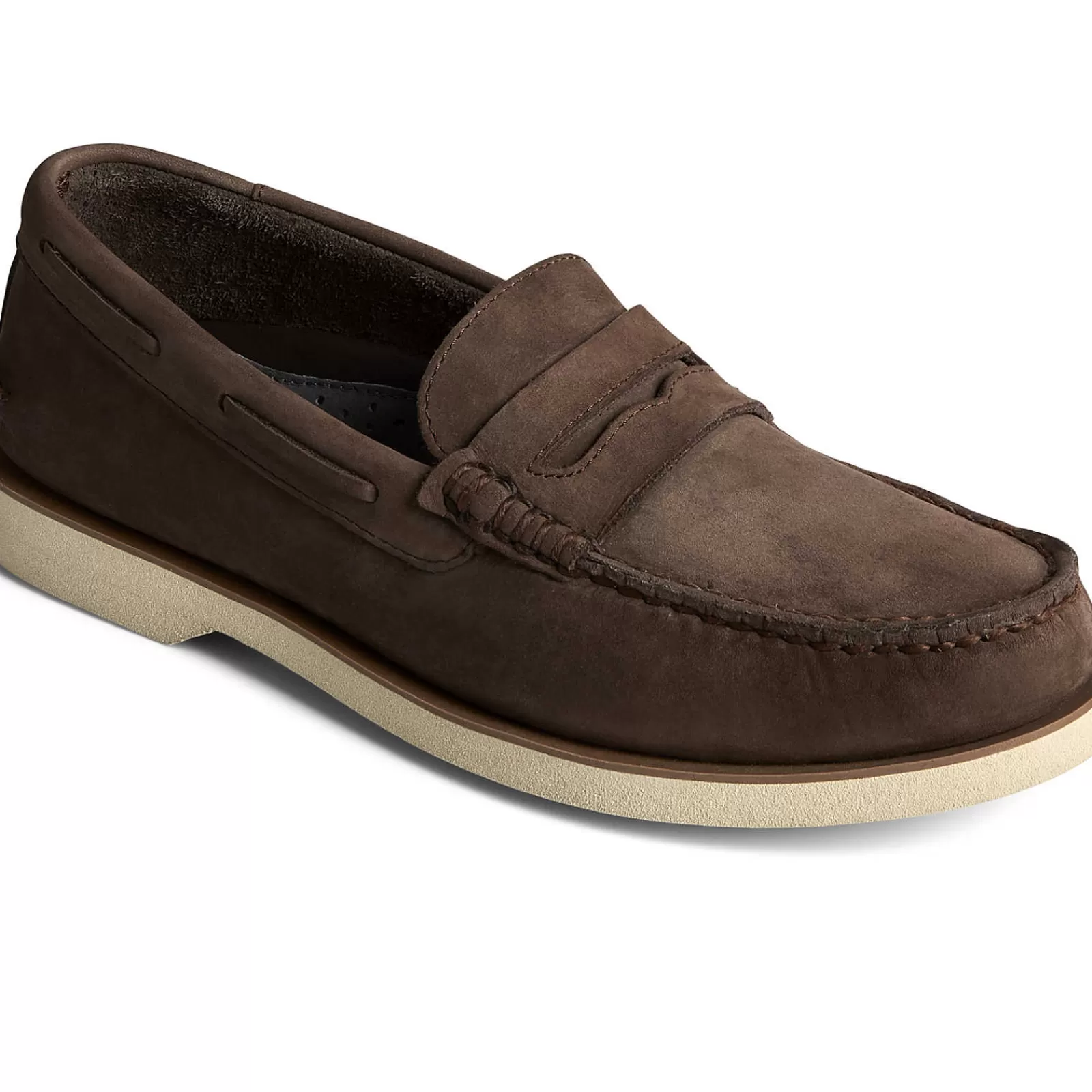 Sperry Men's Authentic Original™ Double Sole Penny Loafer Brown New