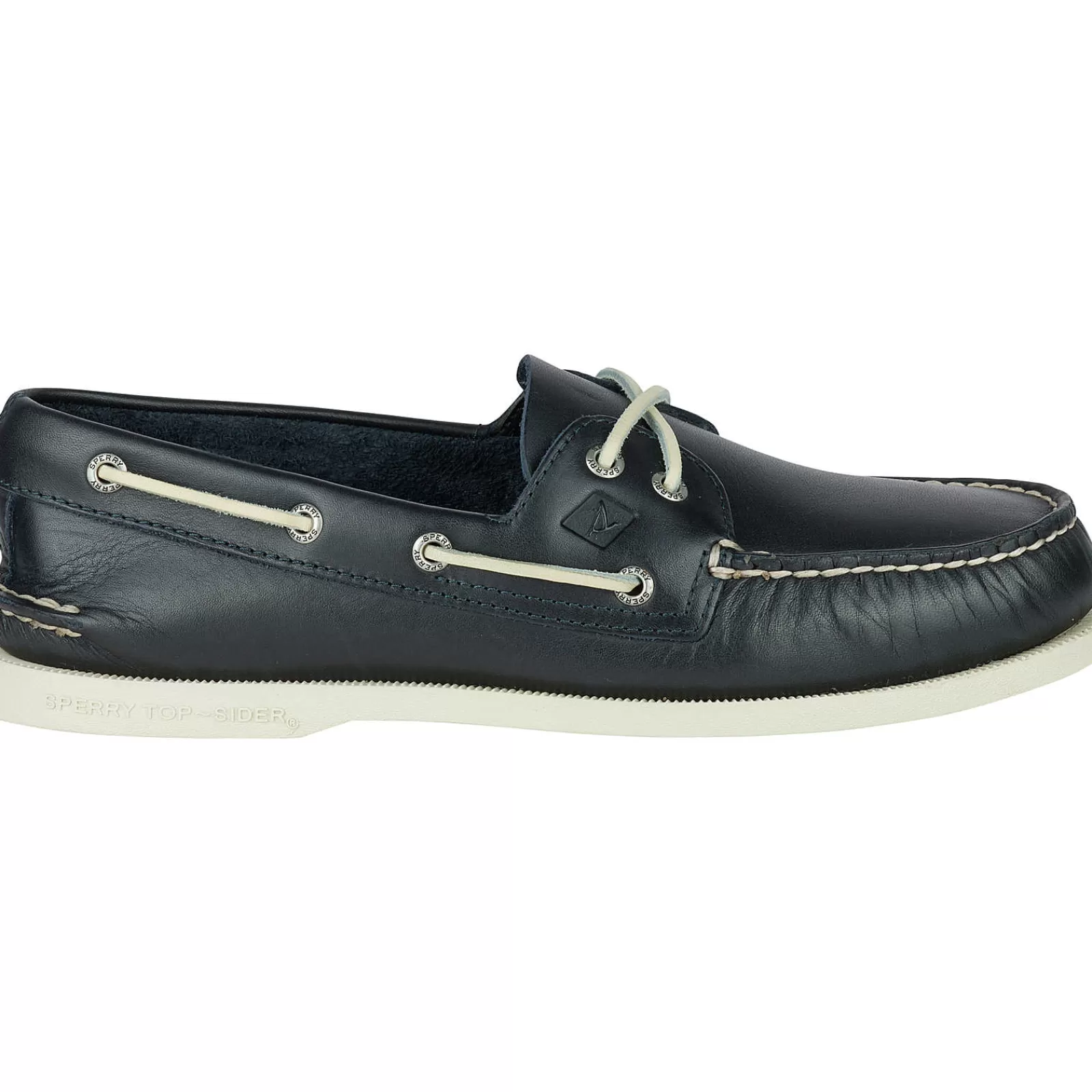 Sperry Men's Authentic Original™ Leather Boat Shoe Navy Shop