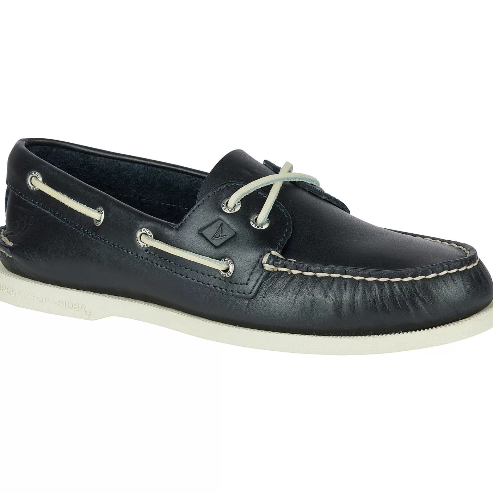 Sperry Men's Authentic Original™ Leather Boat Shoe Navy Shop