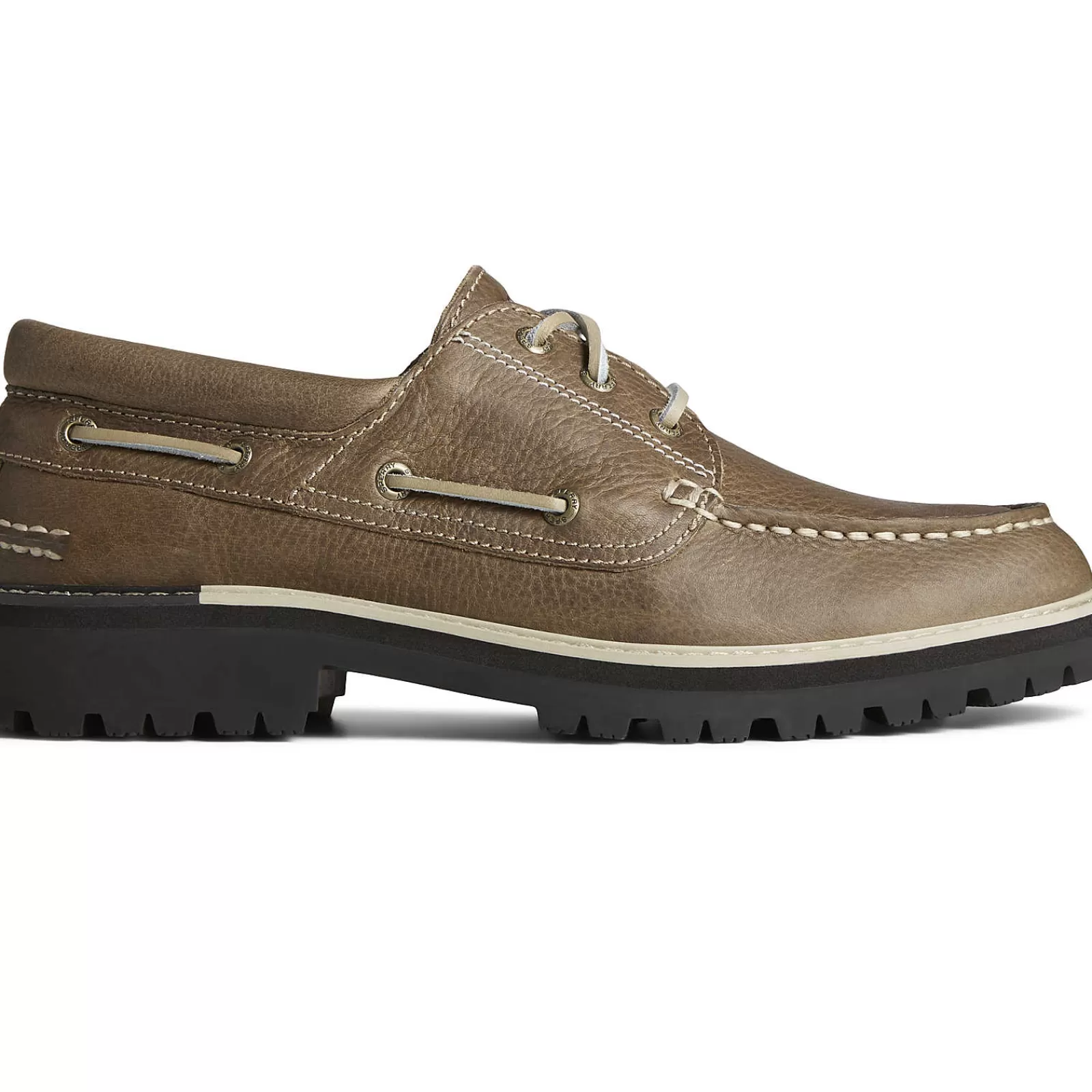 Sperry Men's Authentic Original™ Lug 3-Eye Boat Shoe Taupe Fashion