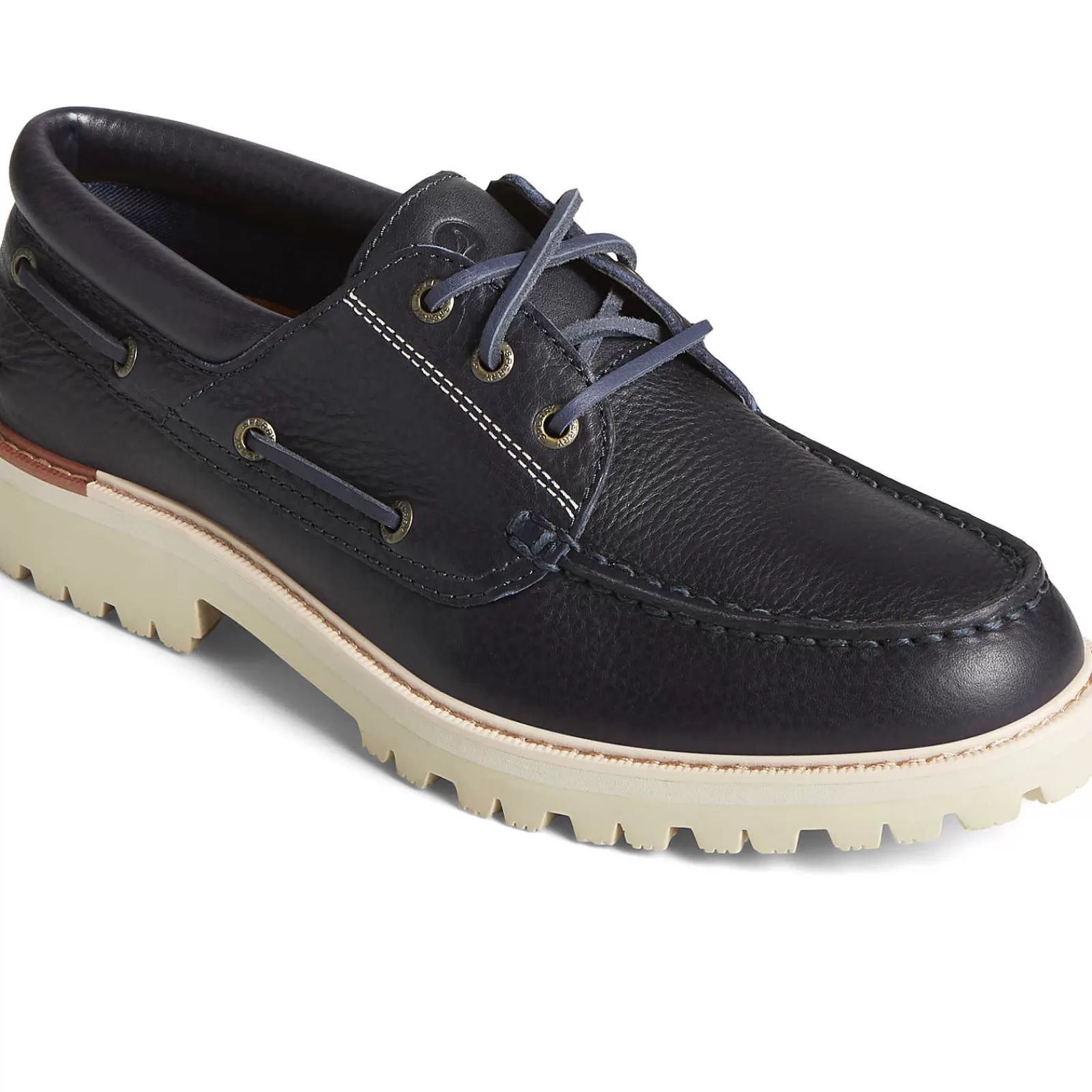 Sperry Men's Authentic Original™ Lug 3-Eye Boat Shoe Navy Fashion