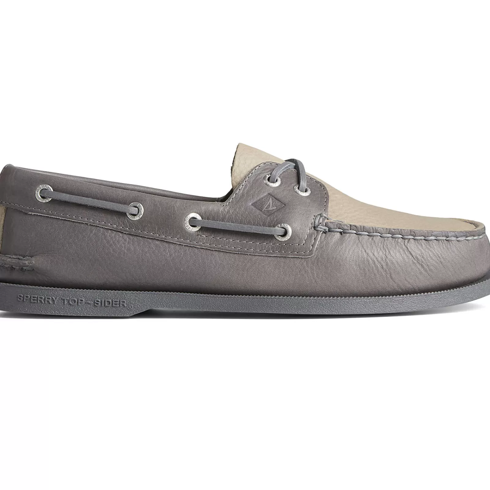 Sperry Men's Authentic Original™ Tumbled Boat Shoe Grey Cheap