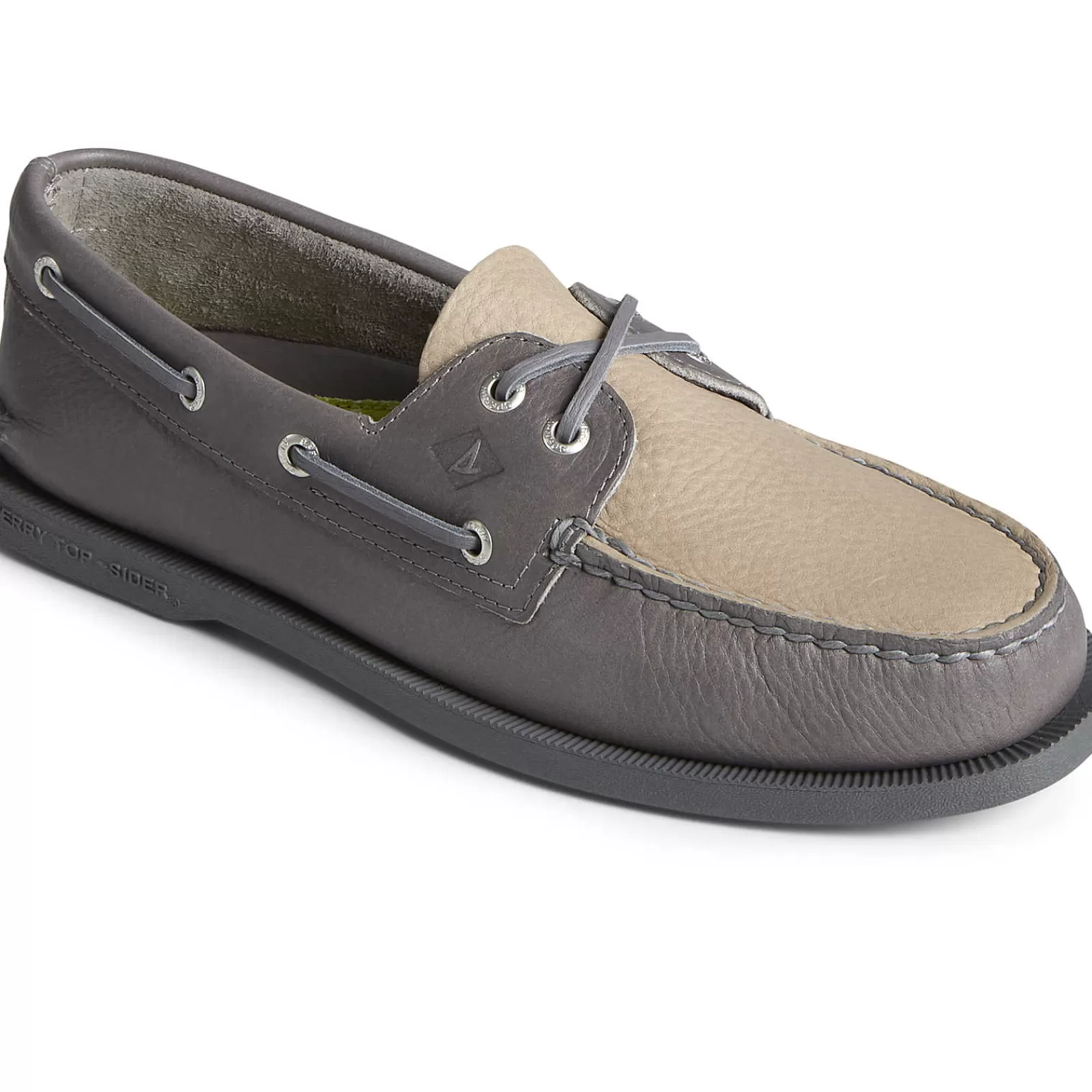 Sperry Men's Authentic Original™ Tumbled Boat Shoe Grey Cheap