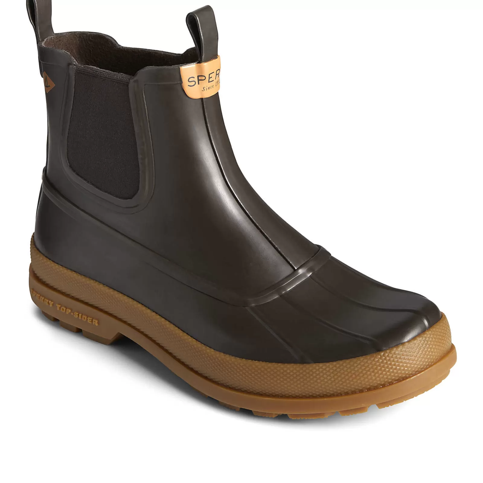 Sperry Men's Cold Bay Rubber Chelsea Boot Brown Shop