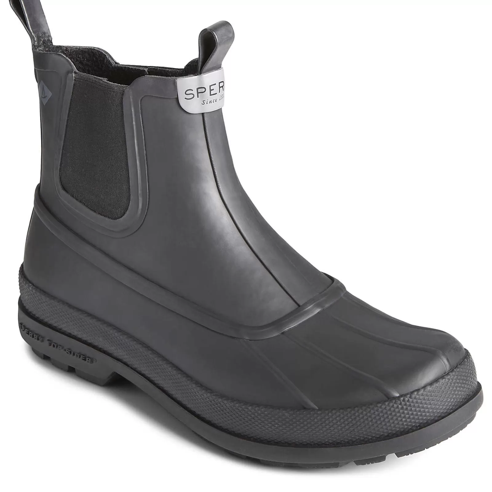 Sperry Men's Cold Bay Rubber Chelsea Boot Black Discount