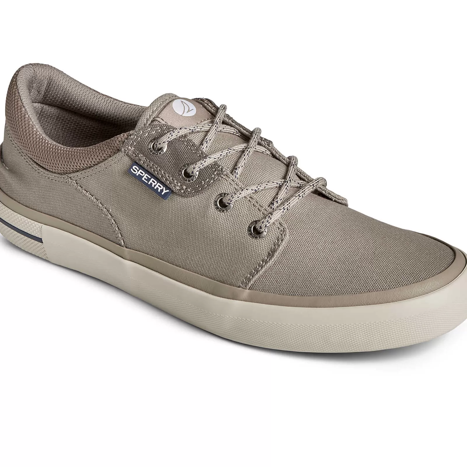 Sperry Men's Crossjack Sneaker Taupe Discount