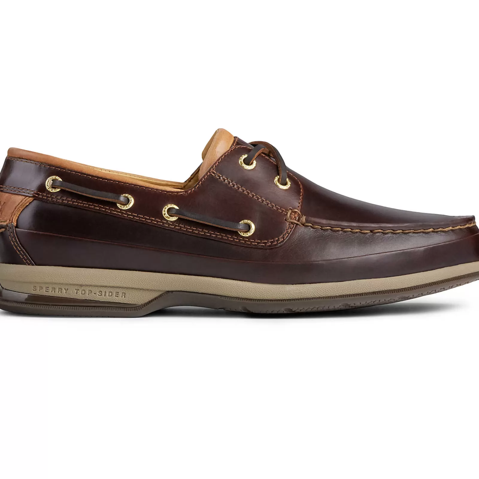 Sperry Men's Gold Cup™ Boat Shoe Amaretto Leather Sale