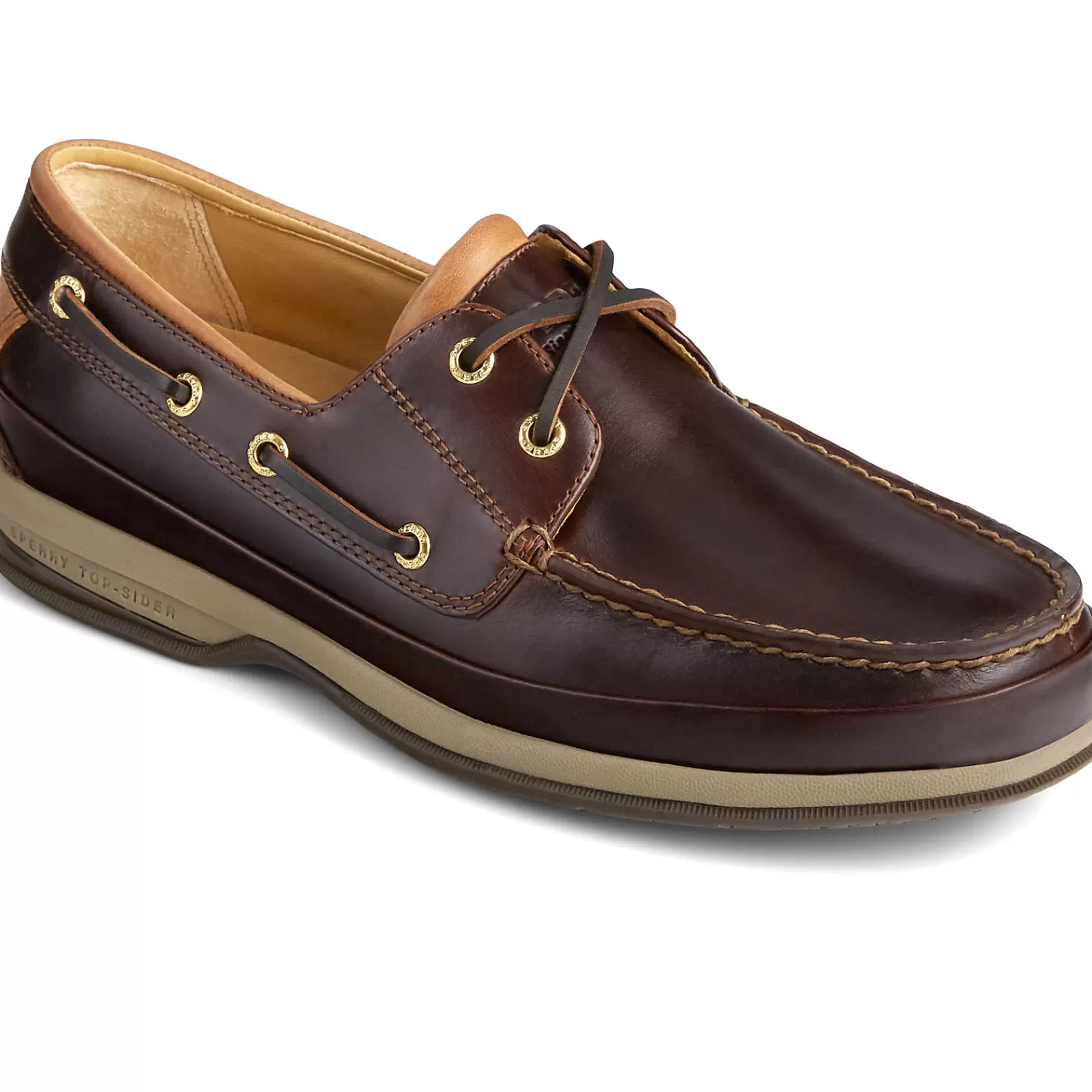 Sperry Men's Gold Cup™ Boat Shoe Amaretto Leather Sale