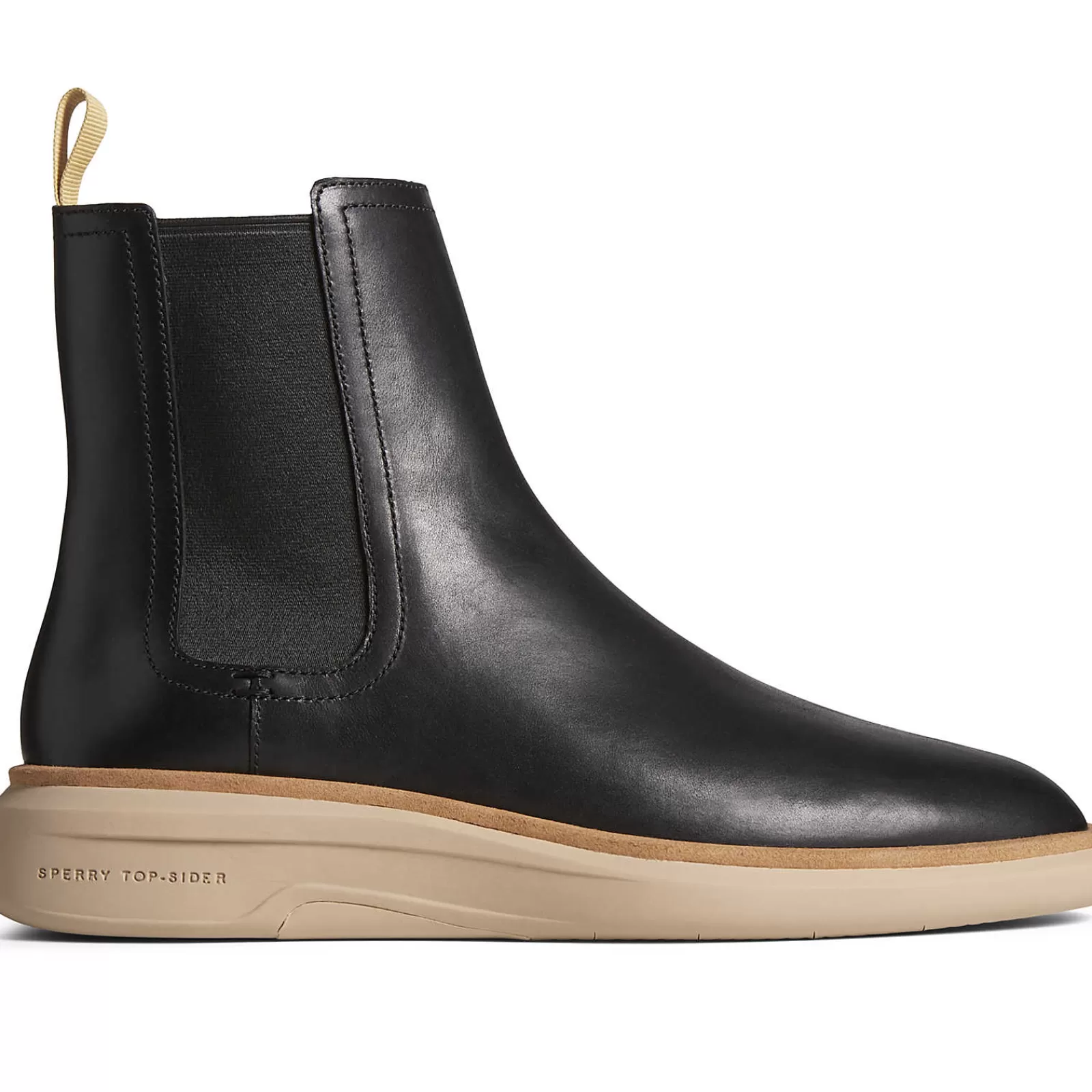 Sperry Men's Gold Cup™ Commodore PLUSHWAVE™ Chelsea Boot Black Shop