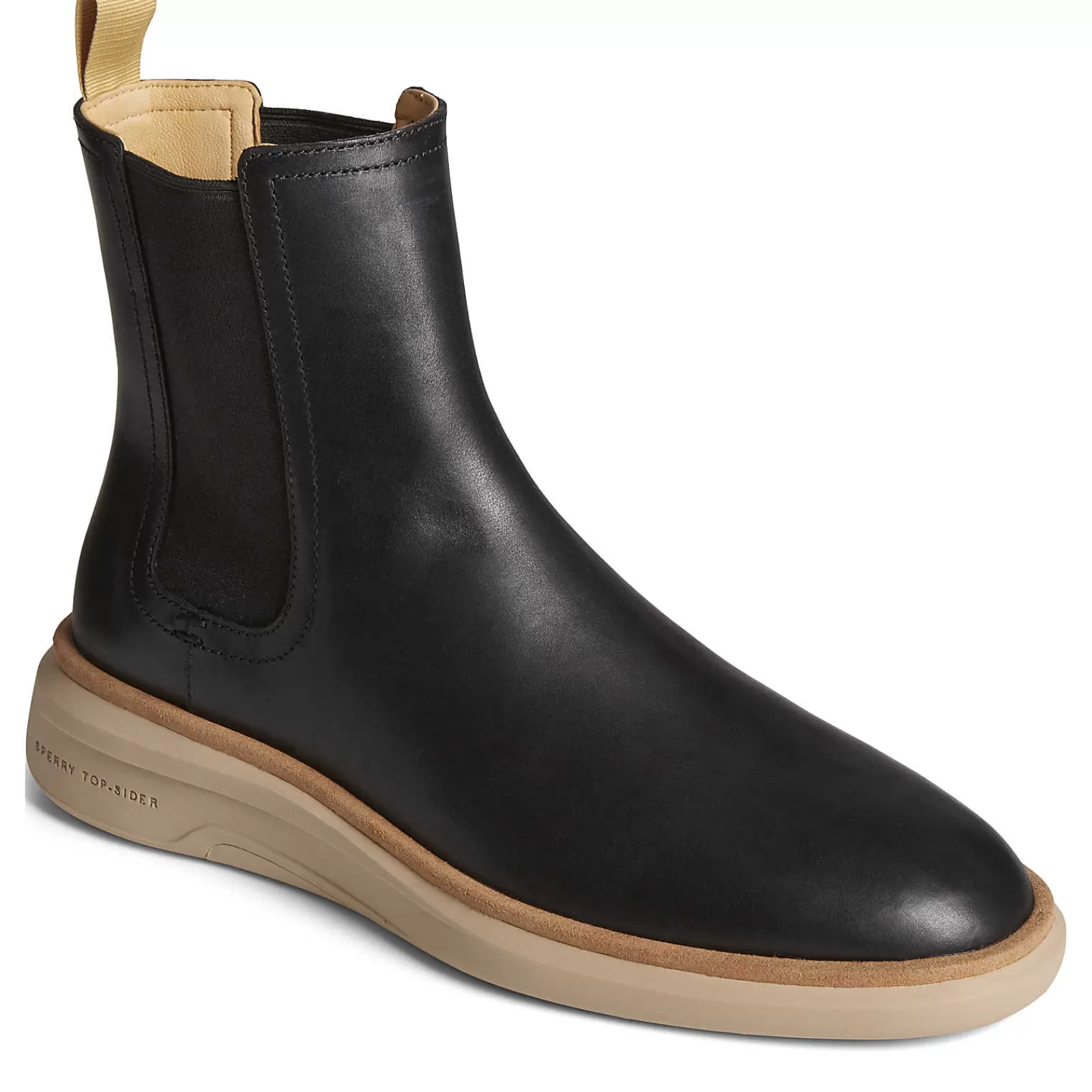 Sperry Men's Gold Cup™ Commodore PLUSHWAVE™ Chelsea Boot Black Shop