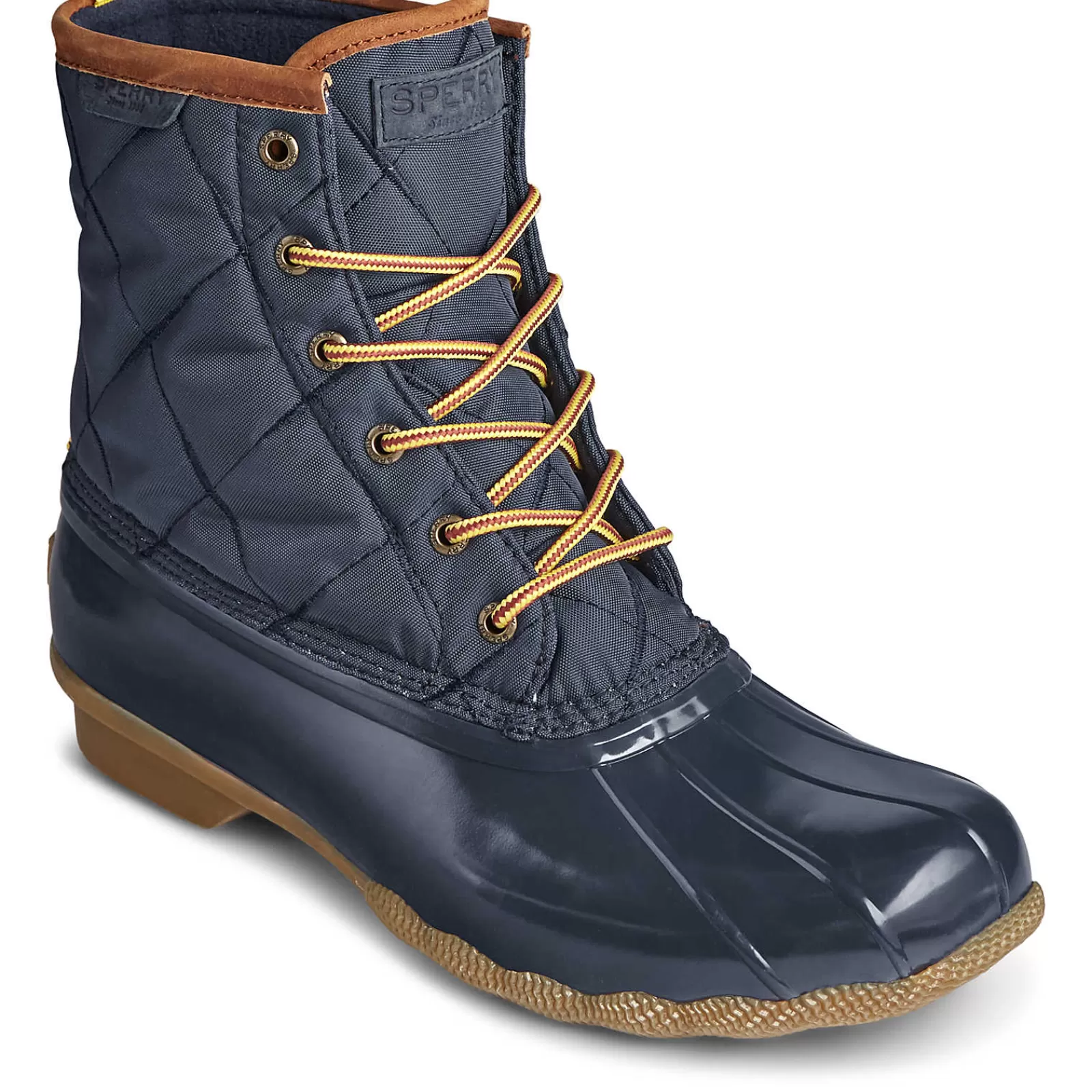 Sperry Men's Saltwater Nylon Duck Boot Navy Cheap