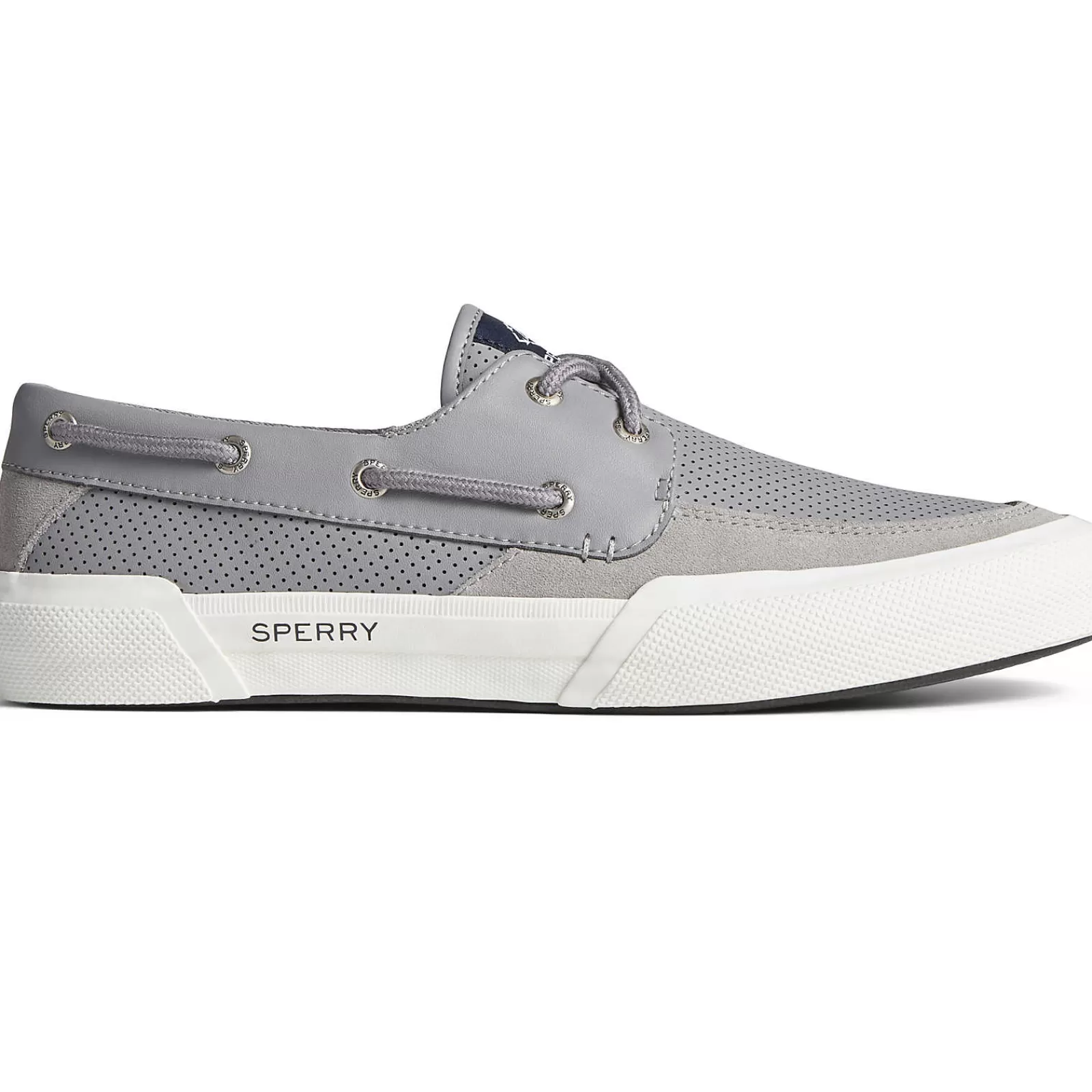 Sperry Men's SeaCycled™ Soletide 2-Eye Sneaker Grey Clearance