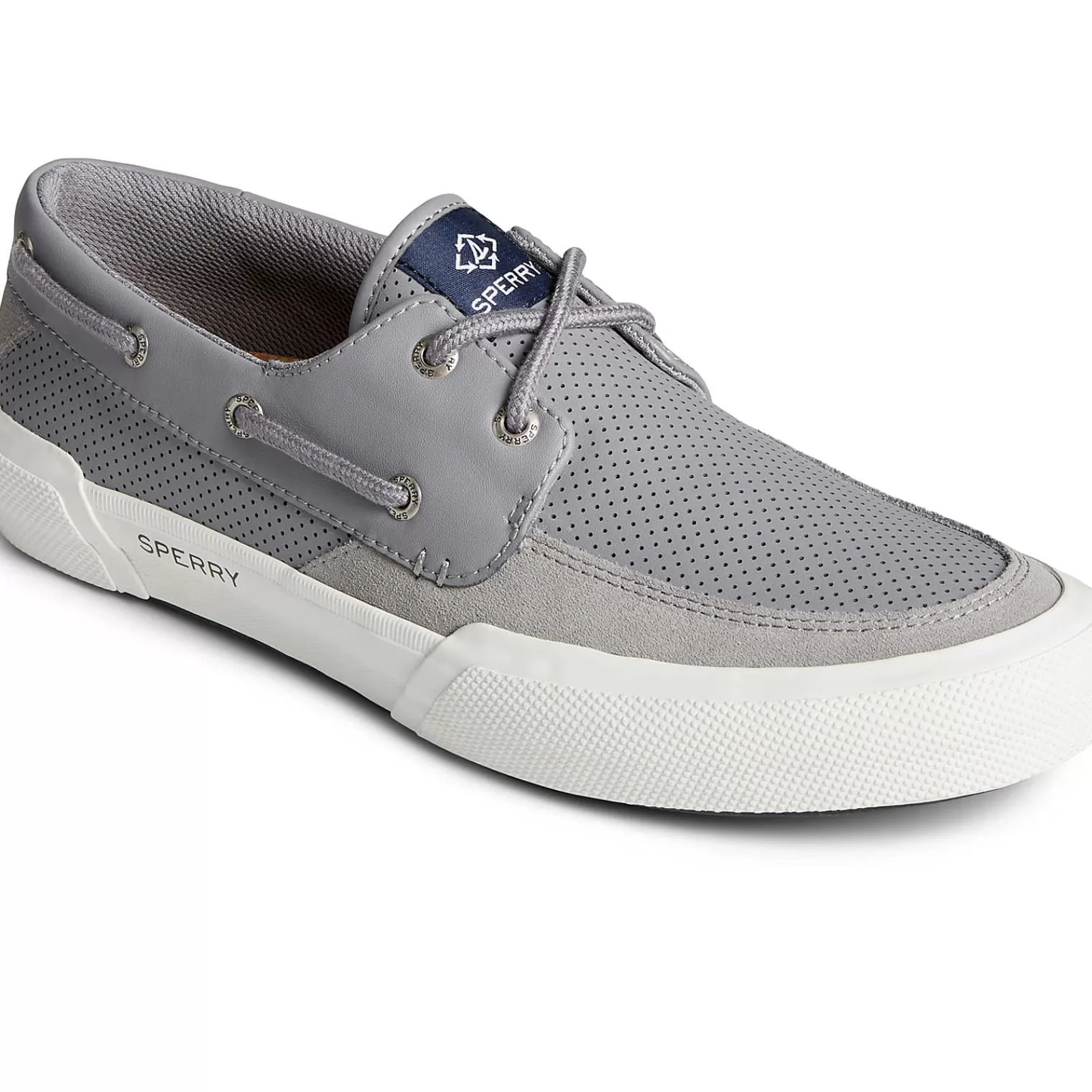 Sperry Men's SeaCycled™ Soletide 2-Eye Sneaker Grey Clearance