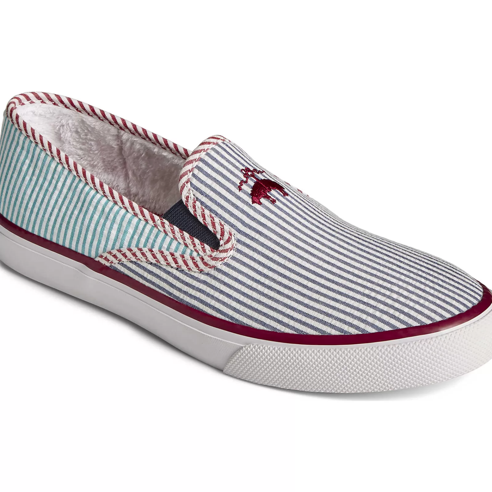 Sperry Men's x Brooks Brothers Slip On Sneaker Blue Multi Outlet