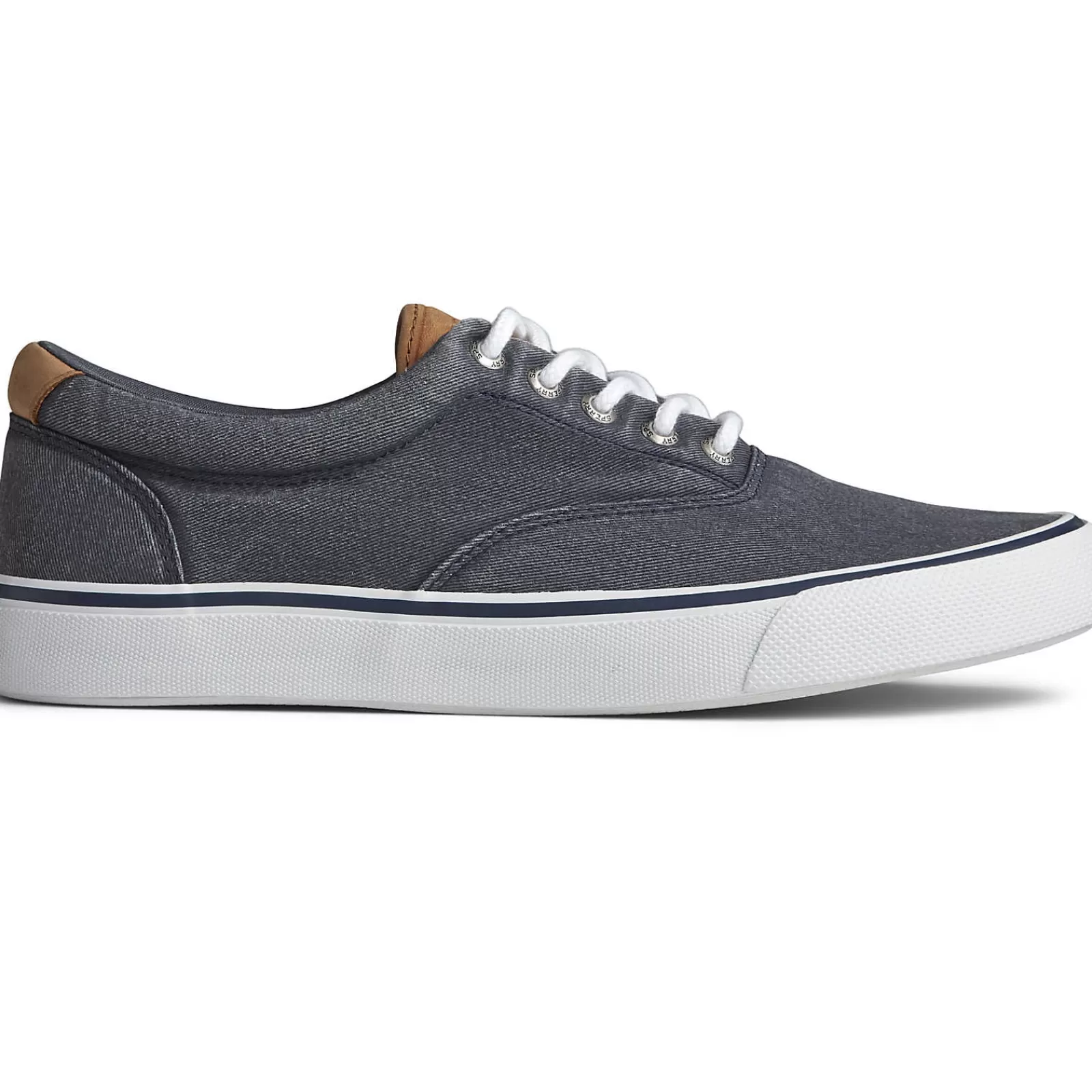 Sperry Men's Striper II CVO Sneaker Salt Washed Navy Outlet