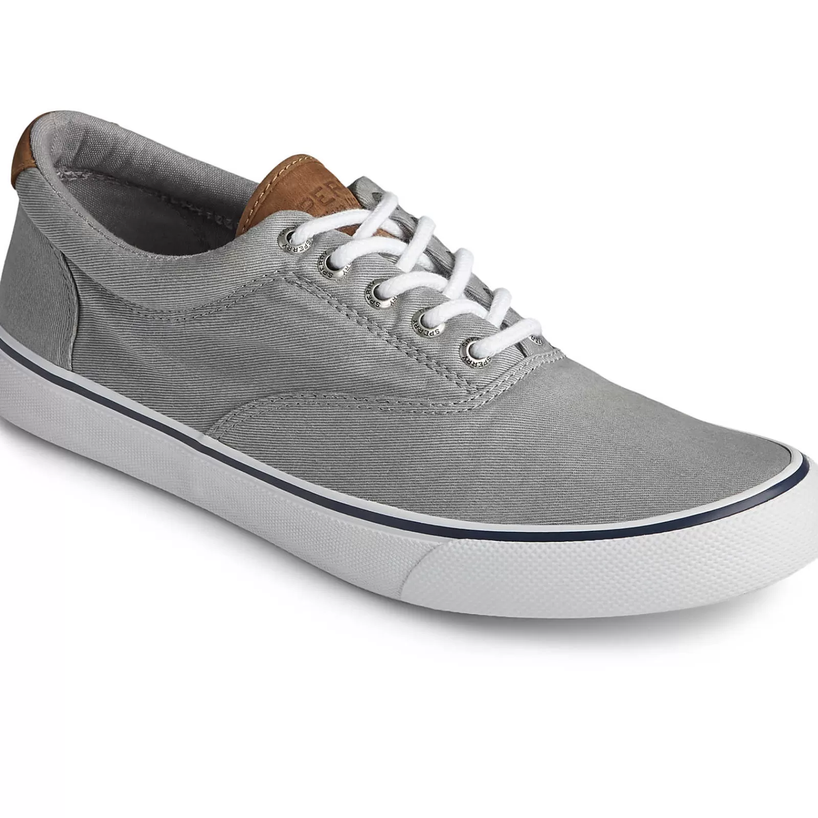 Sperry Men's Striper II CVO Sneaker Salt Washed Grey Cheap