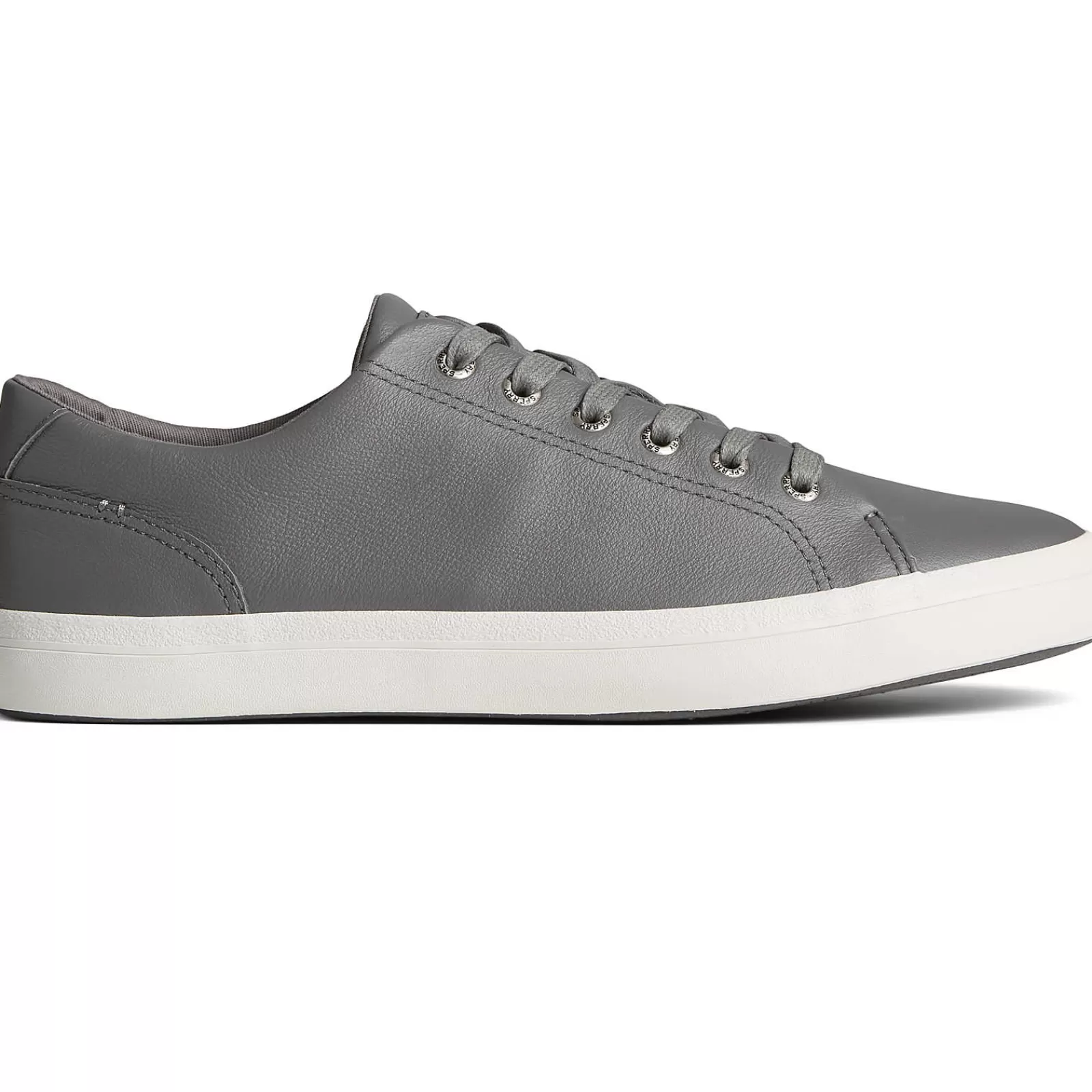 Sperry Striper II LLT Leather Sneaker Grey Fashion