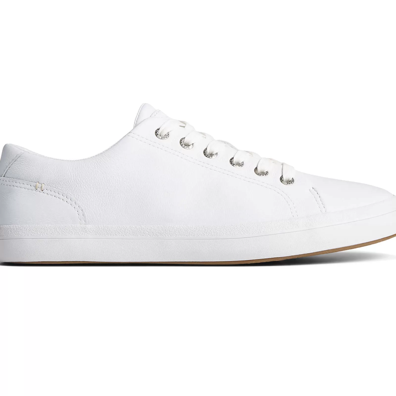 Sperry Striper II LLT Leather Sneaker White Fashion