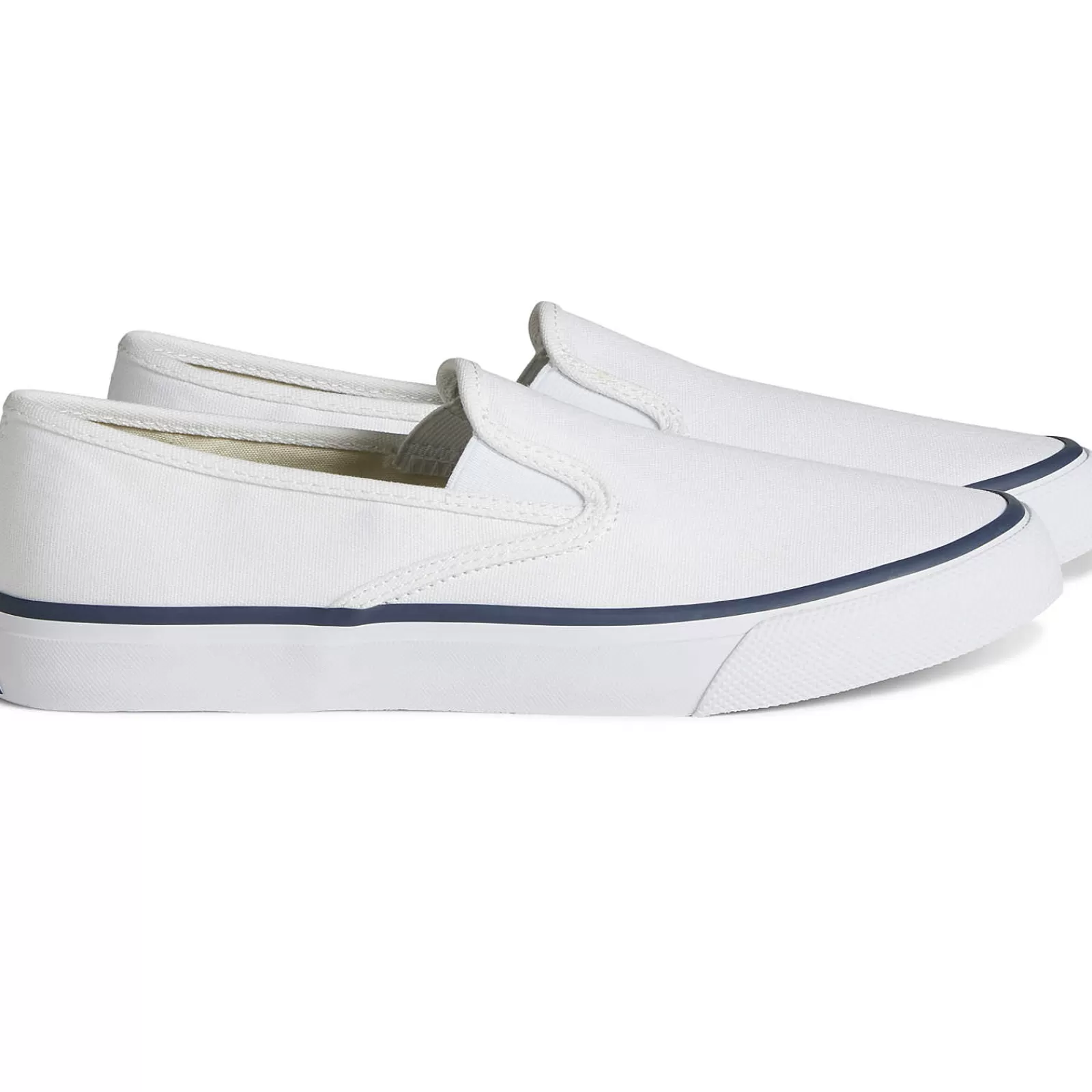 Sperry Unisex Cloud Slip On Deck Sneaker White Clearance