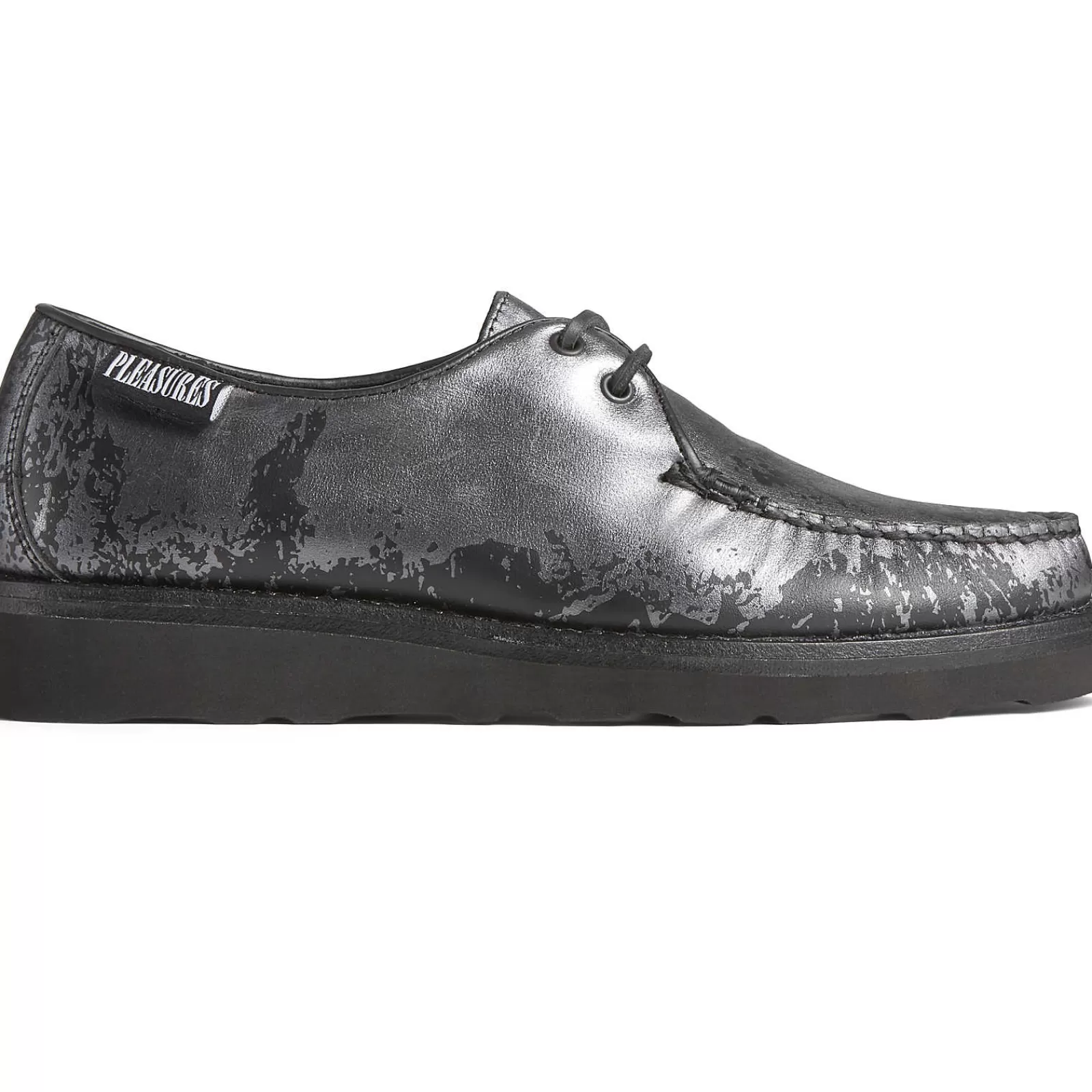 Sperry Unisex x Pleasures Captain's Oxford Silver Store