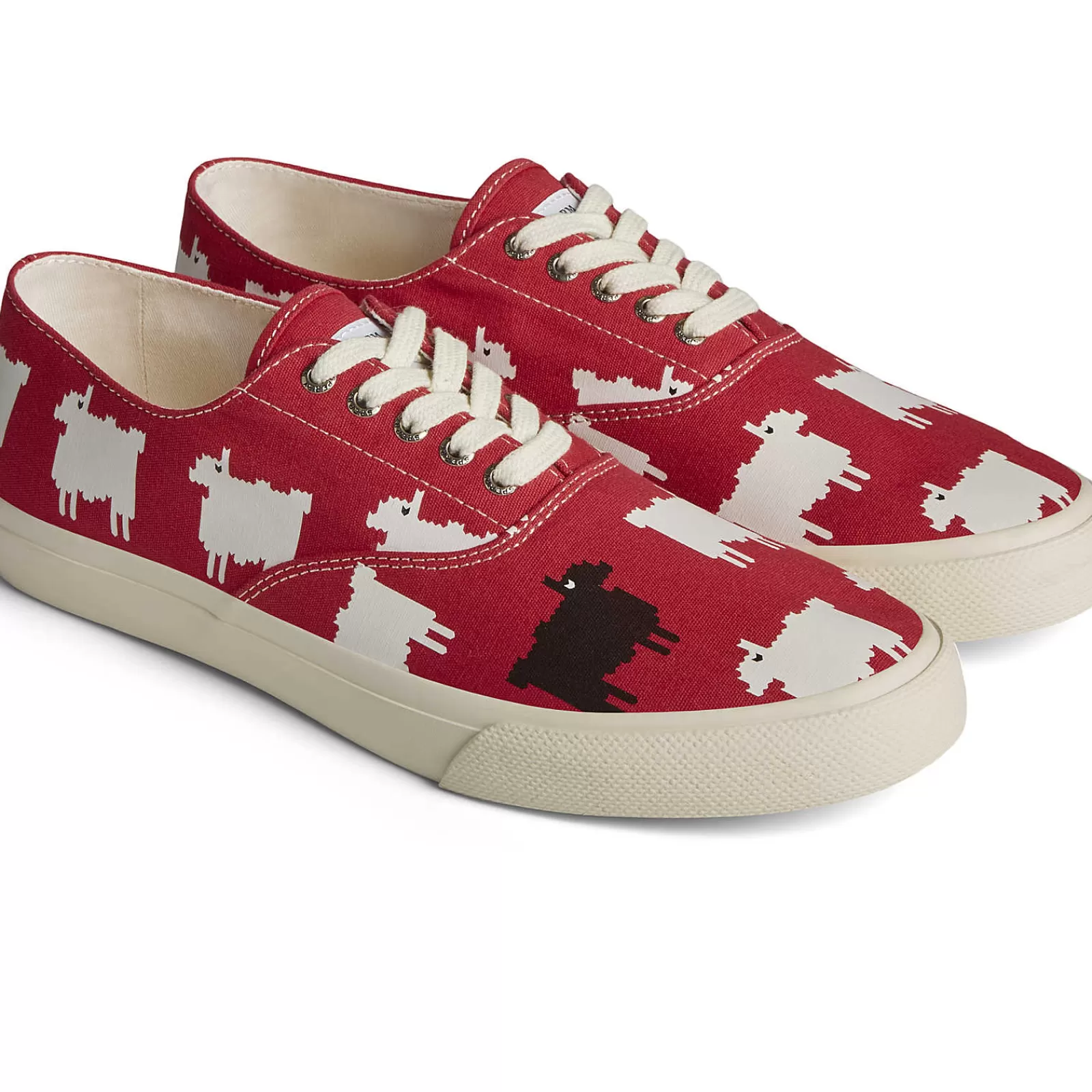 Sperry Unisex x Warm & Wonderful Cloud CVO Sneaker Diana Red Discount