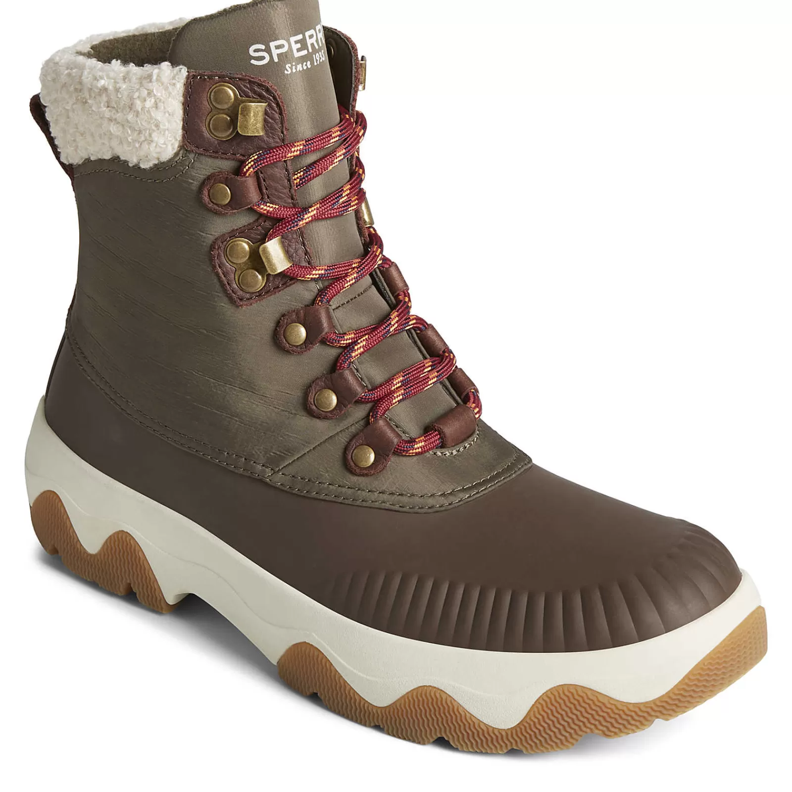 Sperry Women's Acadia Boot Olive Fashion