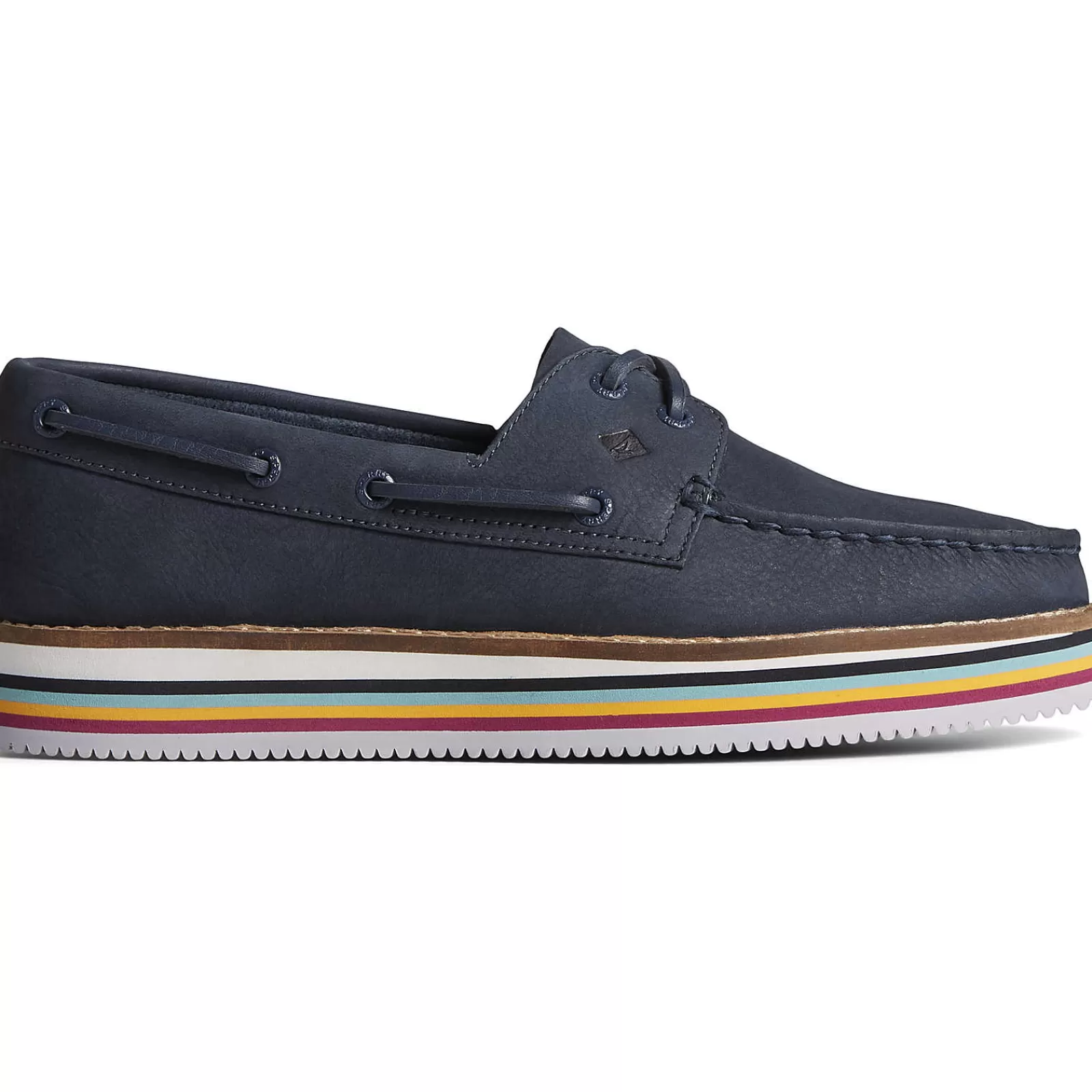 Sperry Women's Authentic Original™ Stacked Boat Shoe Navy Store