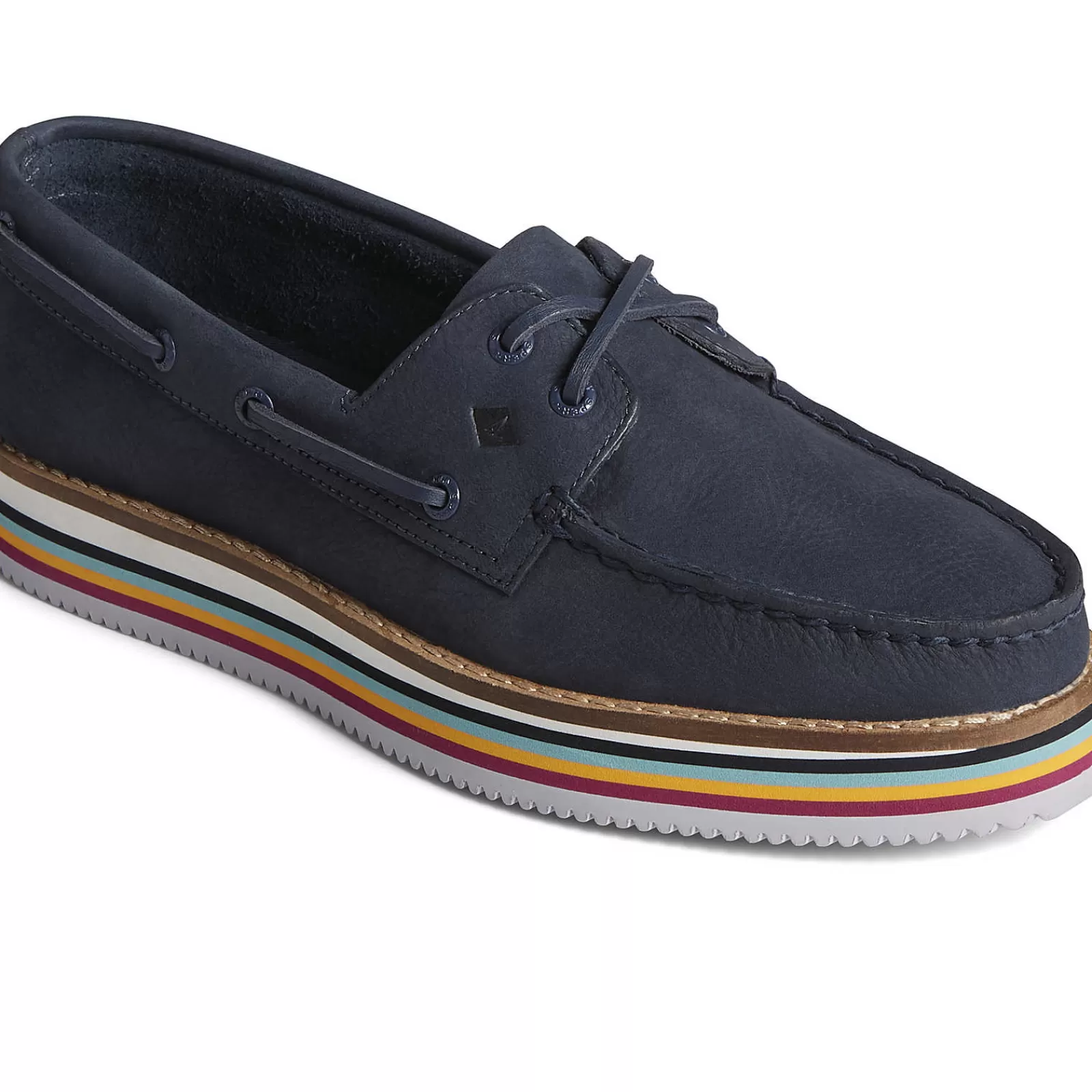 Sperry Women's Authentic Original™ Stacked Boat Shoe Navy Store