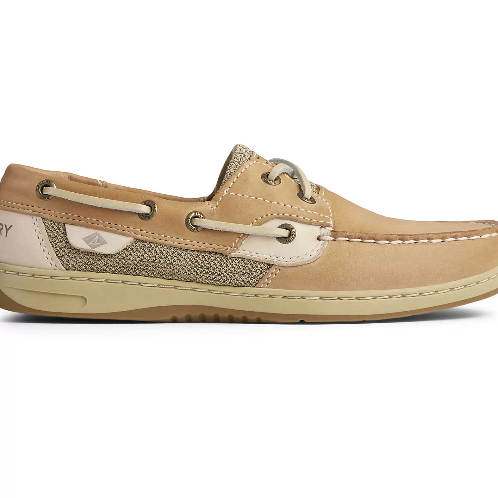 Sperry Women's Bluefish 2-Eye Boat Shoe Linen Oat Shop