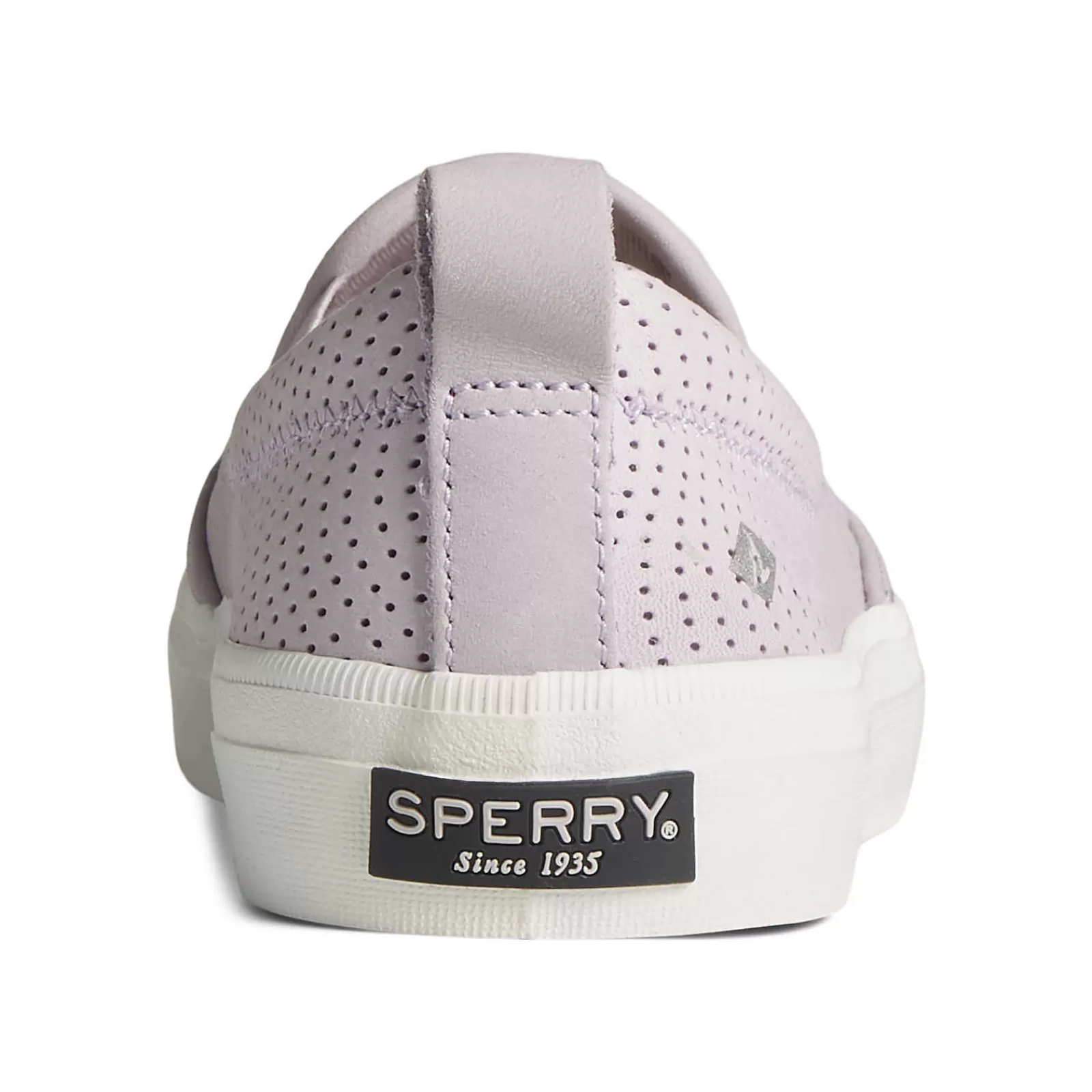 Sperry Women's Crest Twin Gore Leather Wave Perforated Sneaker Lilac Best