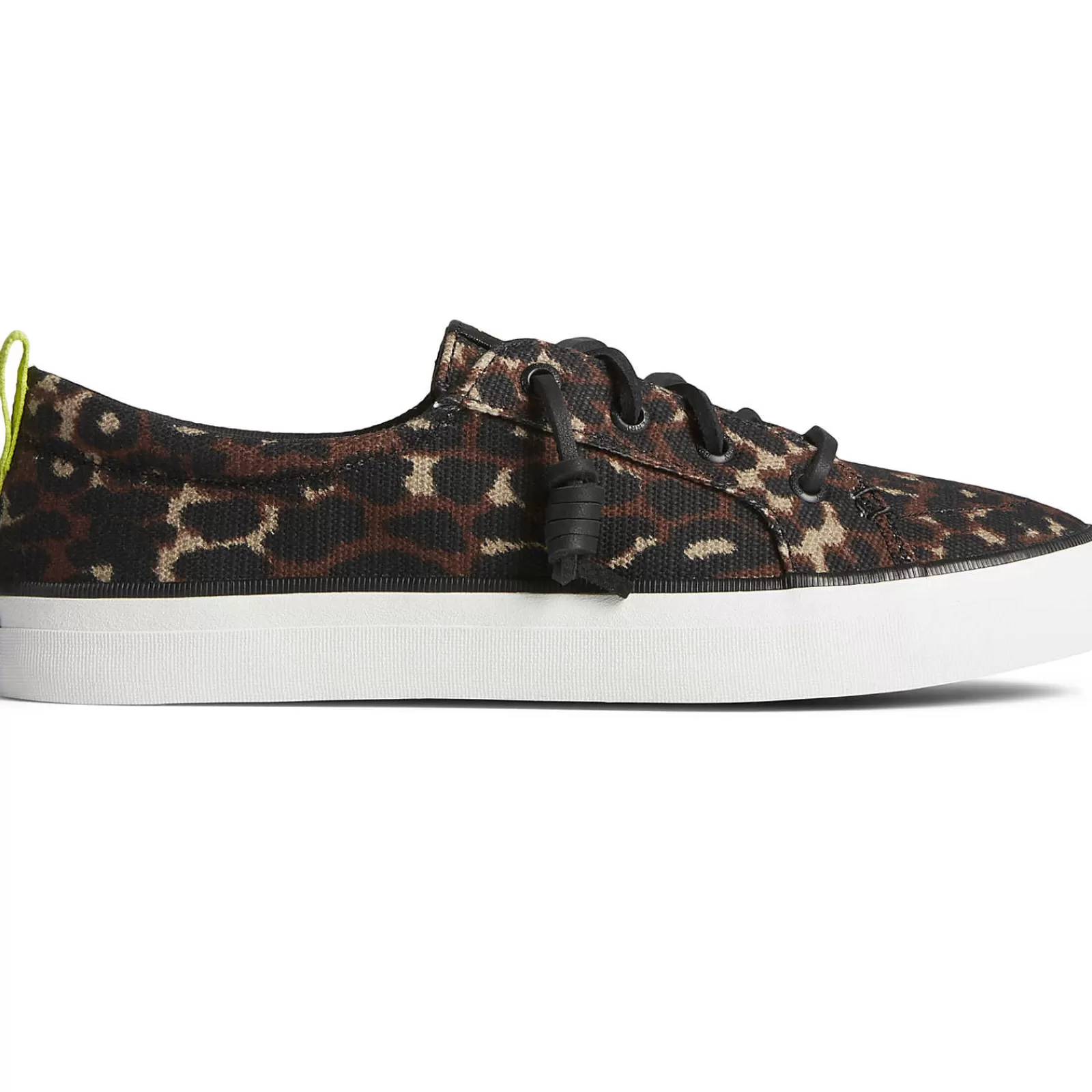 Sperry Women's Crest Vibe Cheetah Sneaker Black Shop