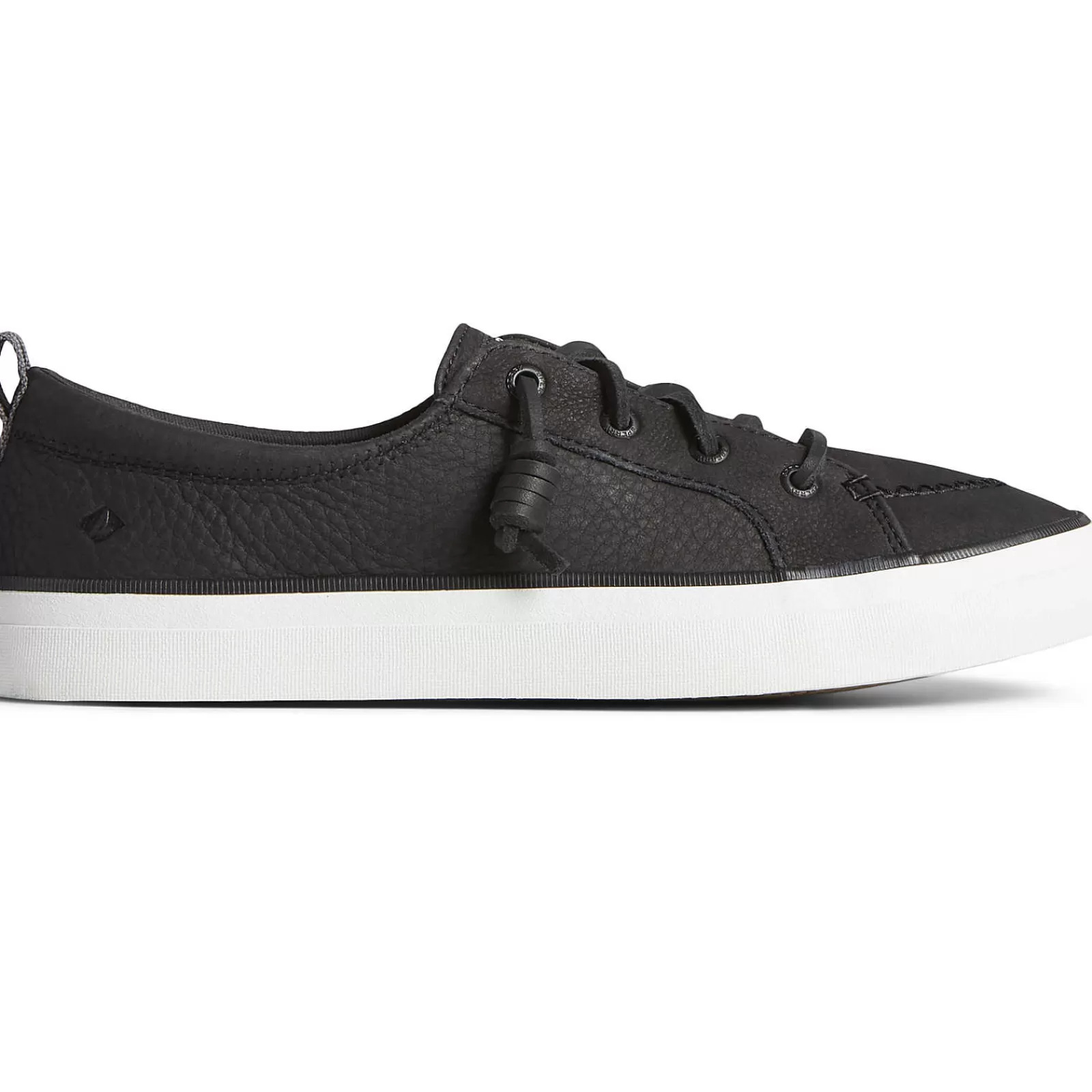 Sperry Women's Crest Vibe Embroidered Washable Sneaker Black Shop